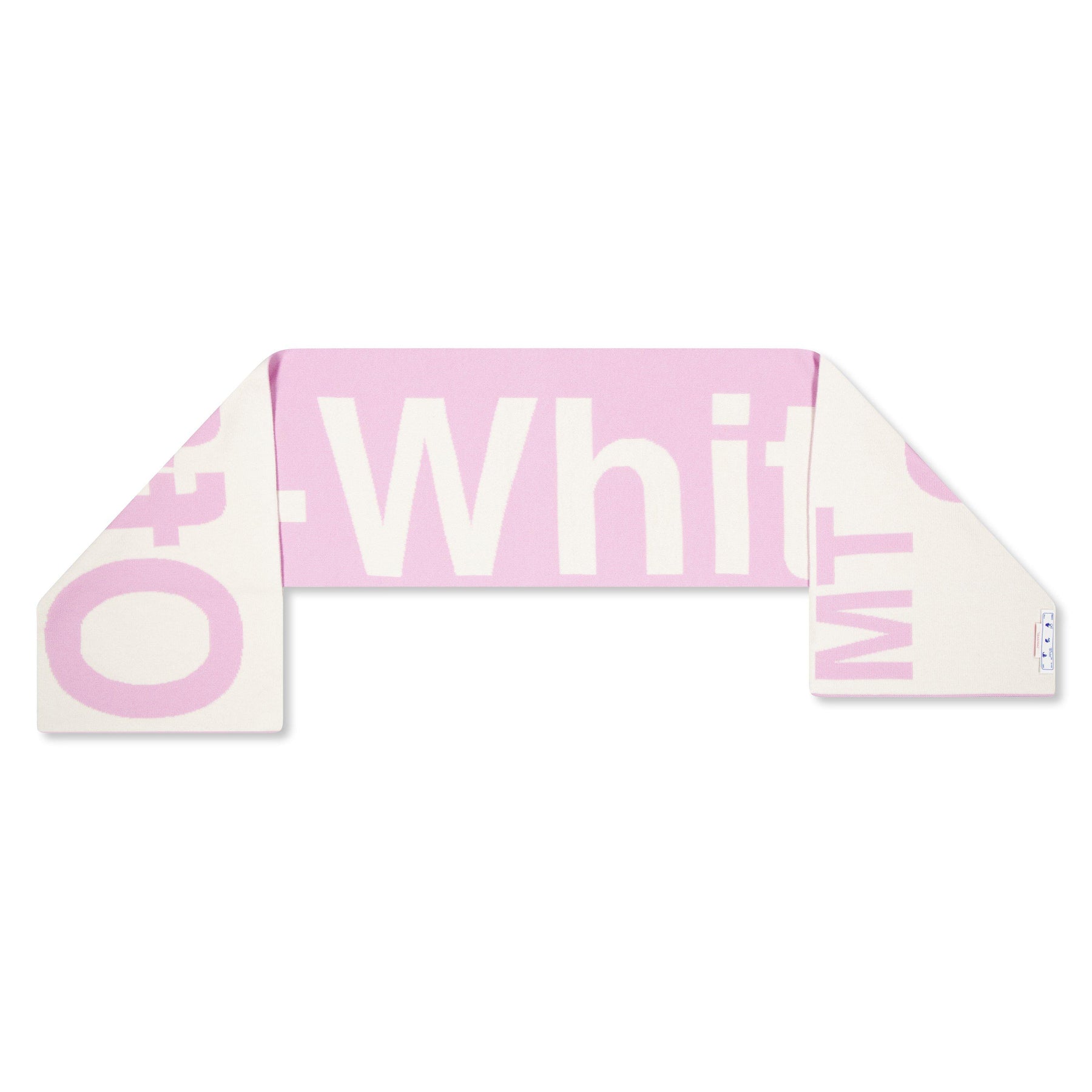 Contrasting Logo Scarf
