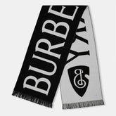 Football Logo-Intarsia Scarf