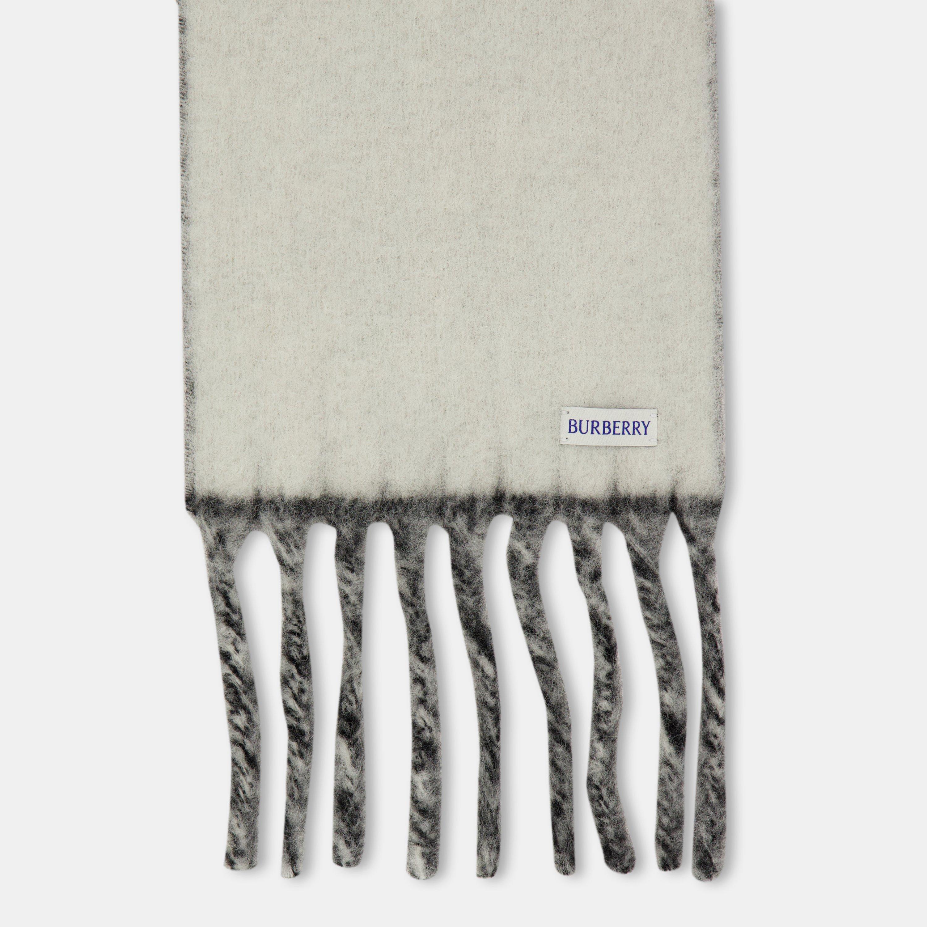 Burb Text Soft Knitted Scarf
