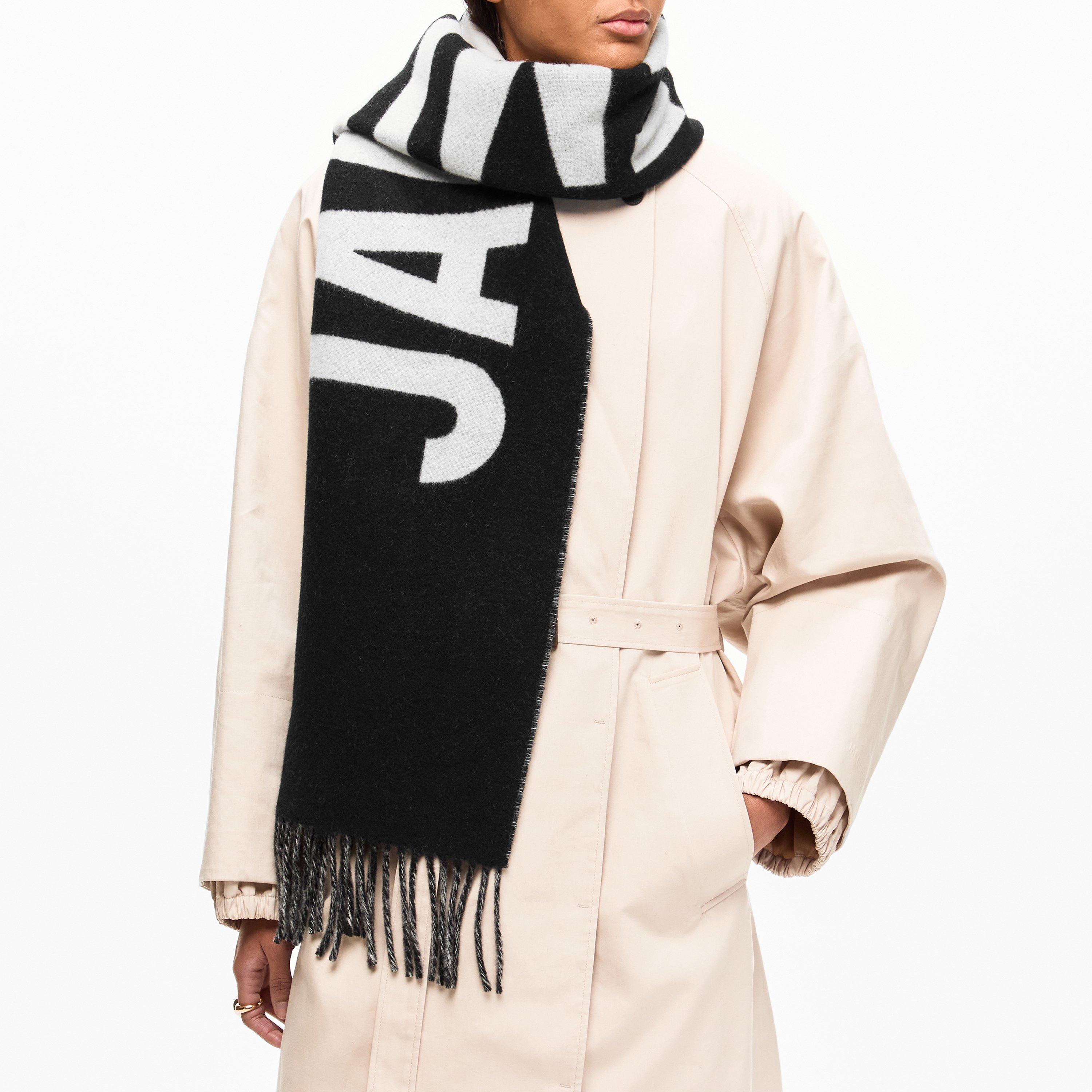 Jacquard Wool L'Écharpe Scarf