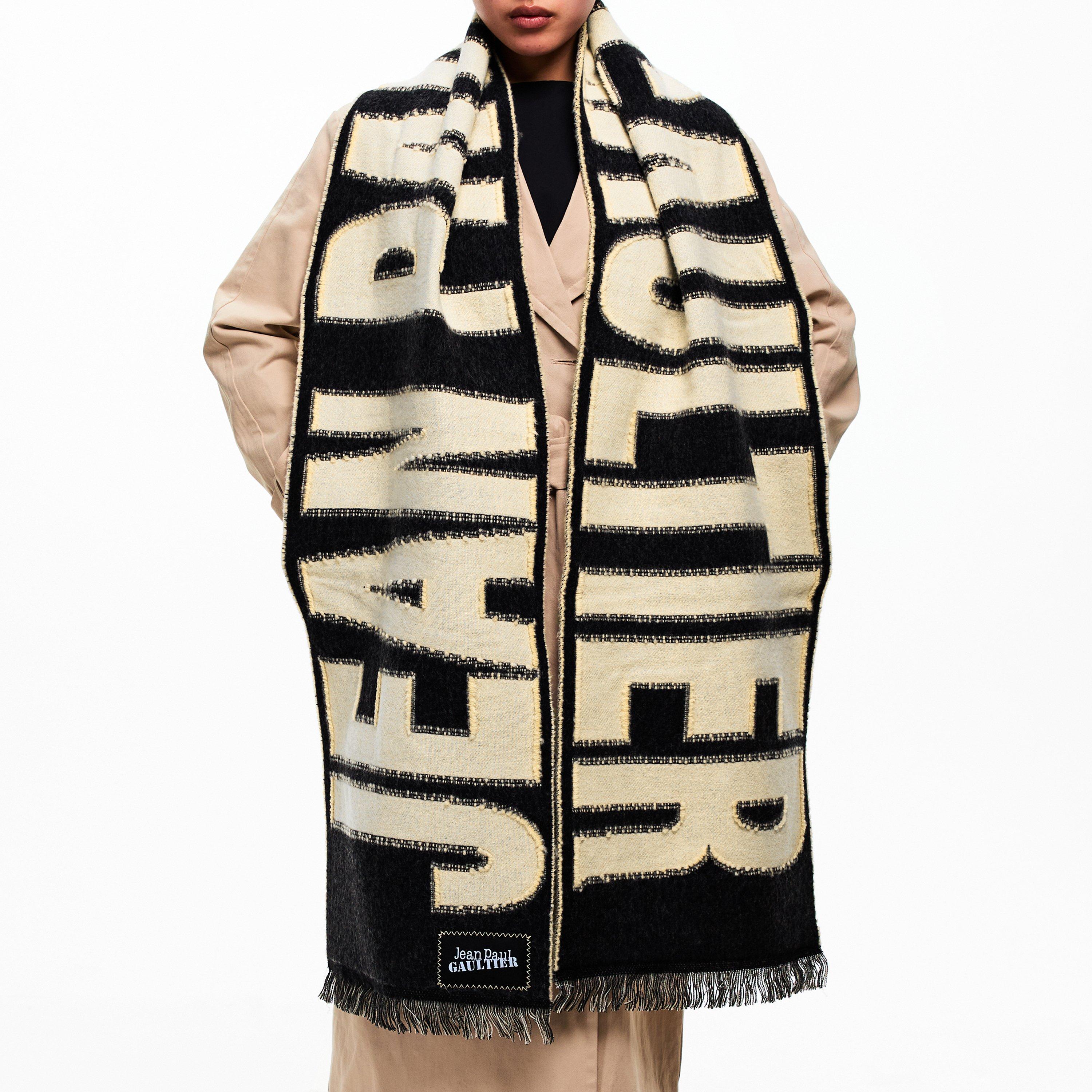 Patterned Midweight Scarf