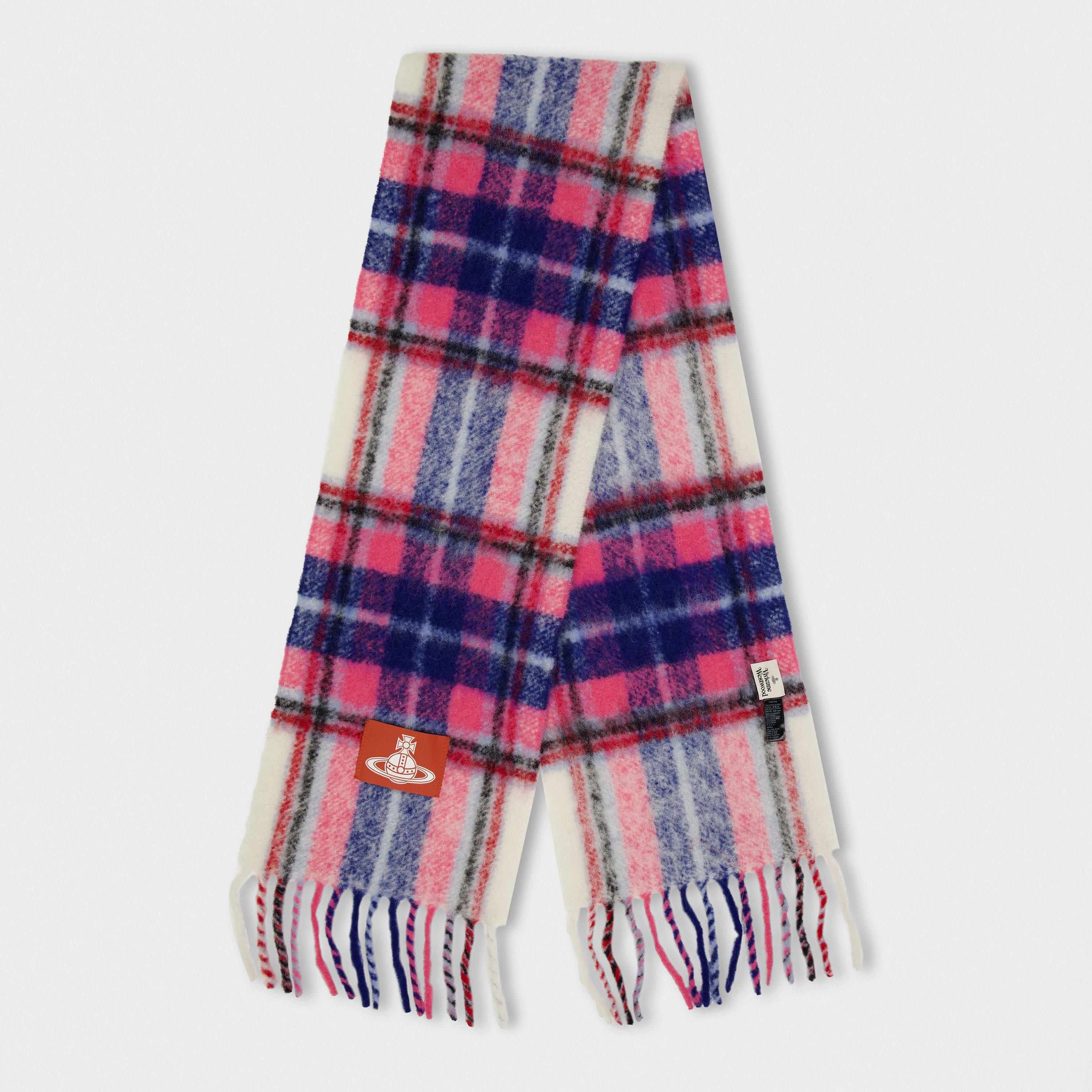 Chunky Check Print Scarf