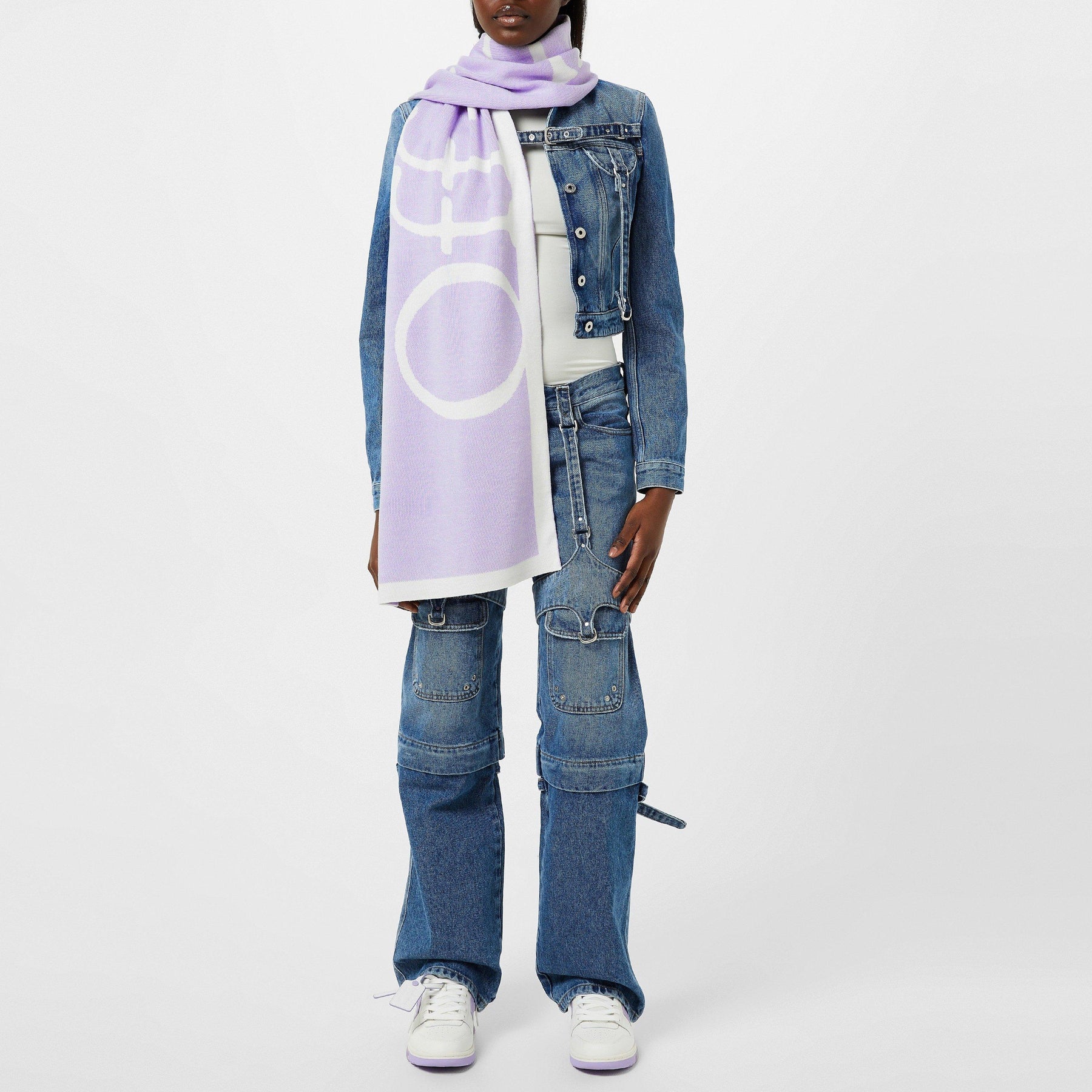 Instarsia Logo Scarf