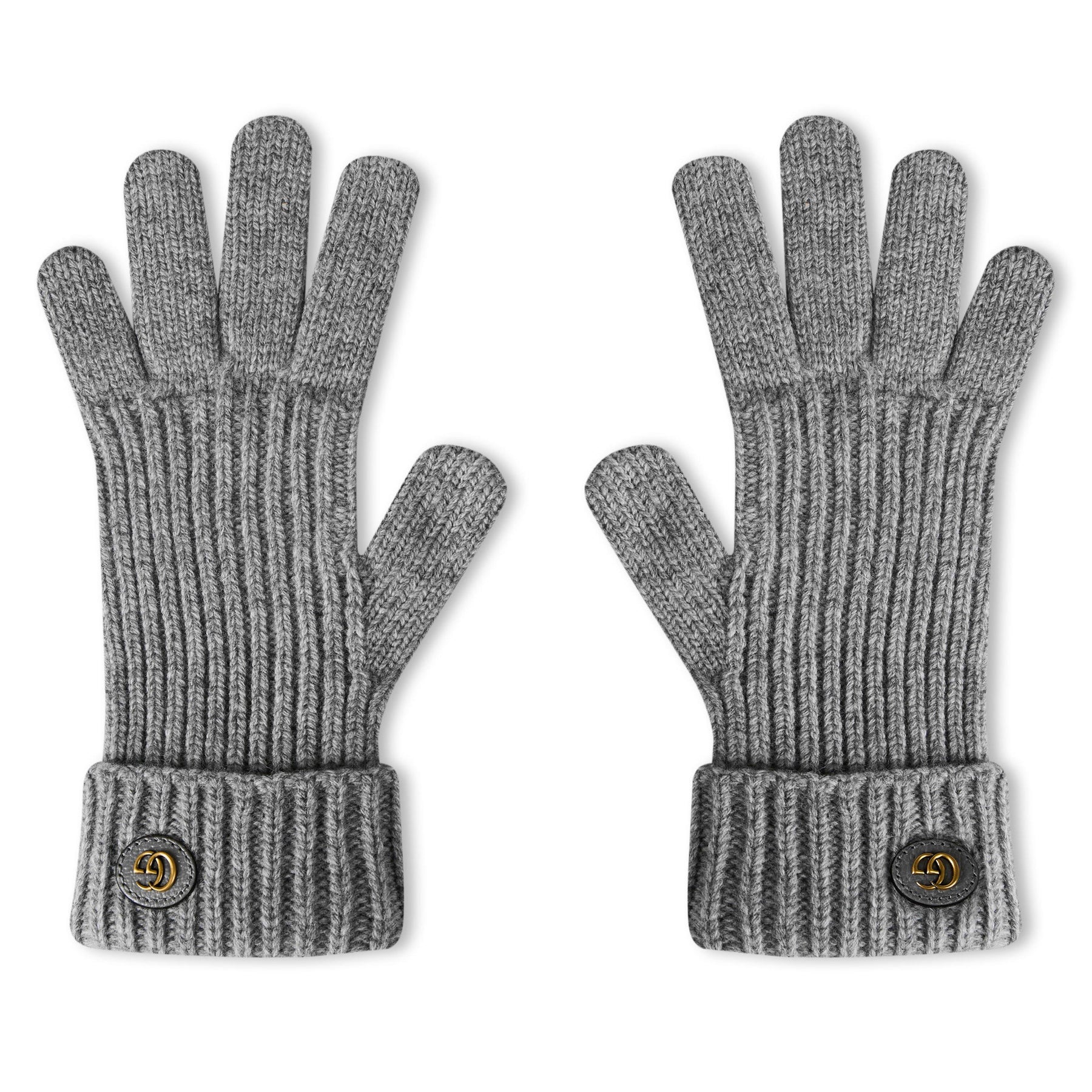 Double G Wool Cashmere Gloves