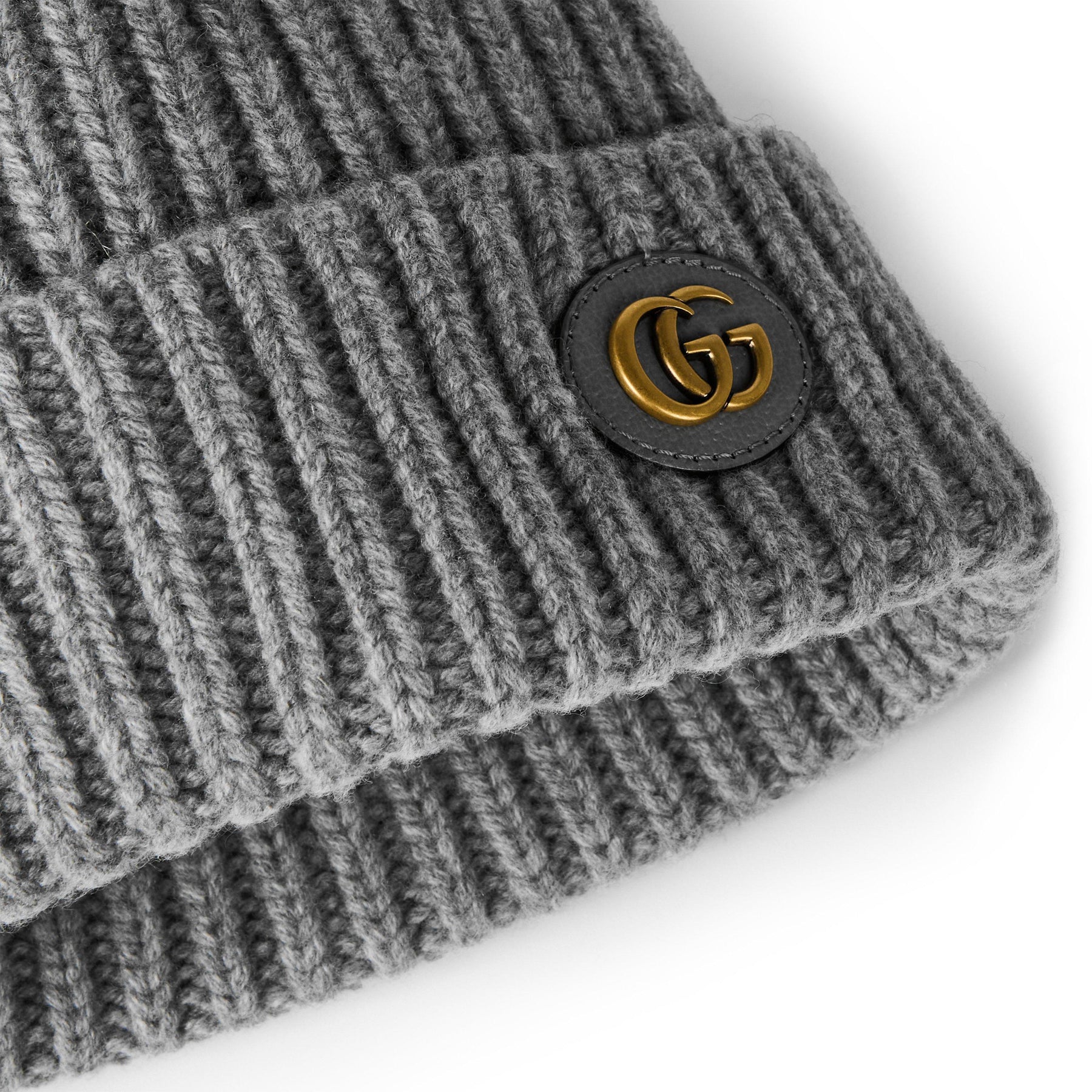 Wool Cashmere Hat With Double G