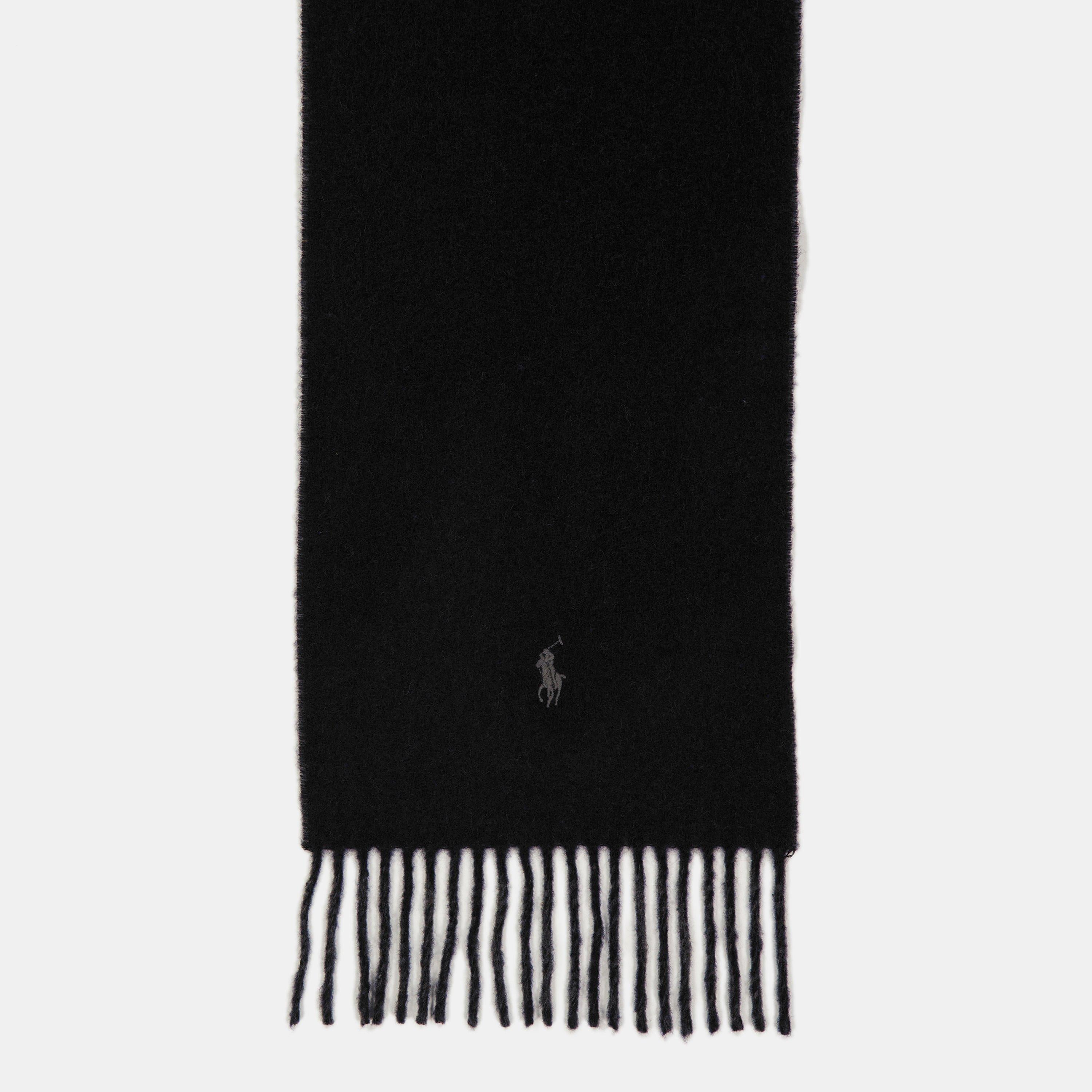 Reversible Wool Blend Scarf