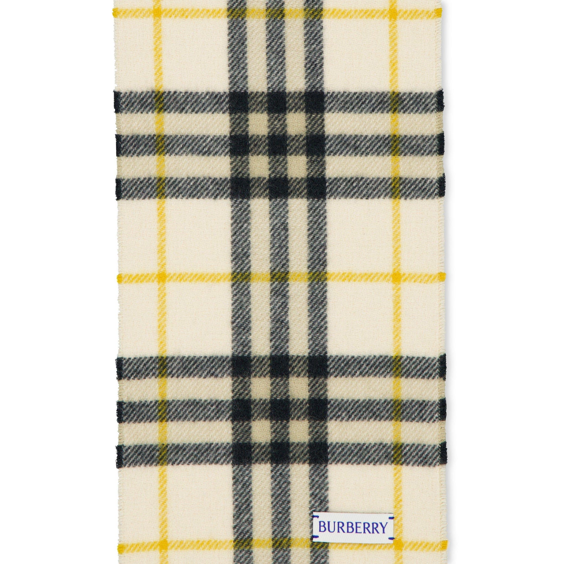 Check Cashmere Scarf