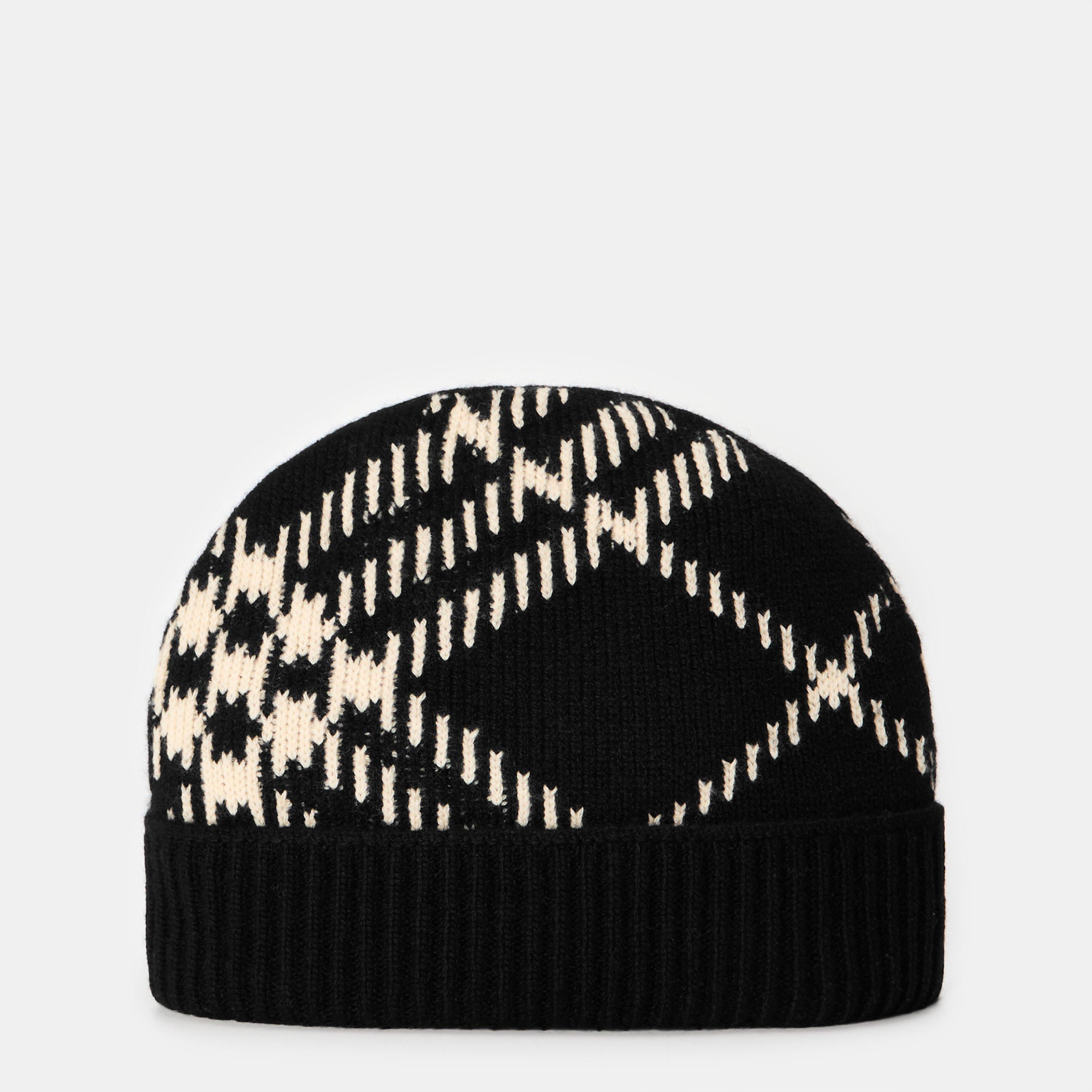 Adults Burb Check Beanie