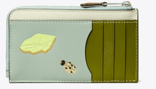 Tory Burch COLORBLOCK PEA POD BI-FOLD WALLET - Wallets | Shop From The Mirage