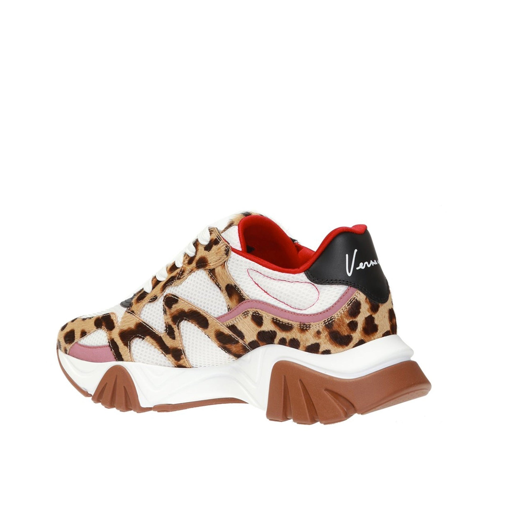 Versace Versace Squalo Leopard Sneakers