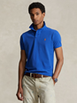 Polo ralph lauren "Regular Fit" Blue Polo Shirt with Pony Embroidery on the Front in Cotton Piquet Man