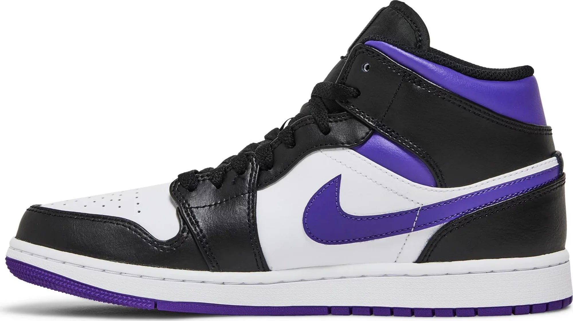 Air Jordan 1 Mid Metallic Court Purple