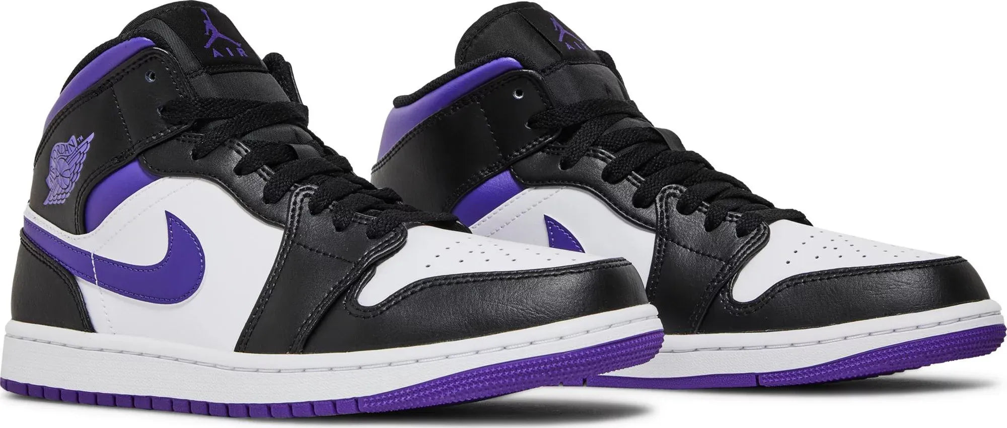 Air Jordan 1 Mid Metallic Court Purple