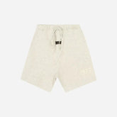Essentials FEAR OF GOD ESSENTIALS SHORTS LIGHT OATMEAL - Size: XS Shorts | Shop From The Mirage