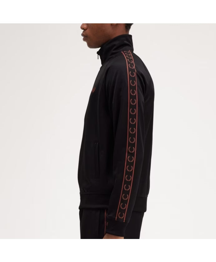 Fred Perry Contrast Tape Track Jacket