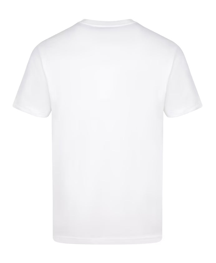 Kenzo Tiger Logo White Cotton T-shirt