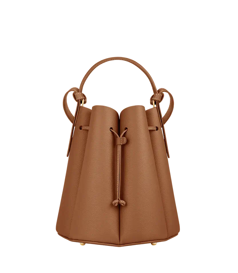 Polene Numéro Huit Edition Textured Camel - Size: One Size Bags | Shop From The Mirage
