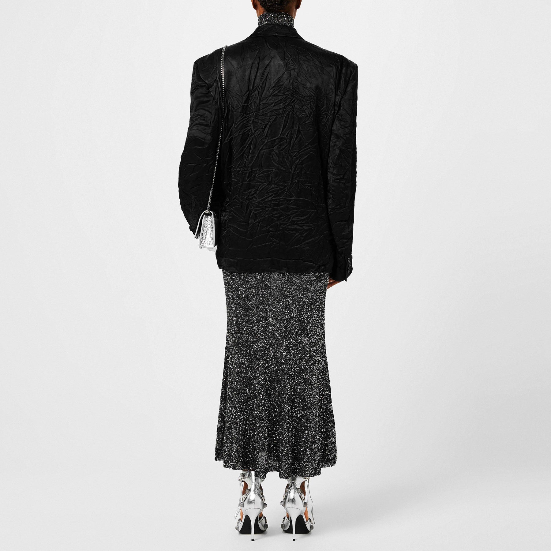 Sequinned Long Dress