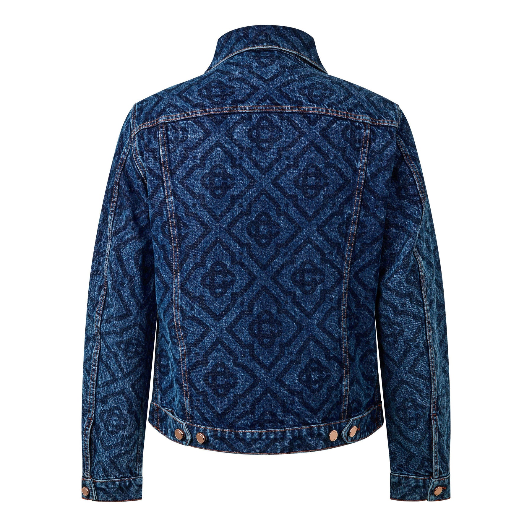 Laser Monogram Denim Jacket