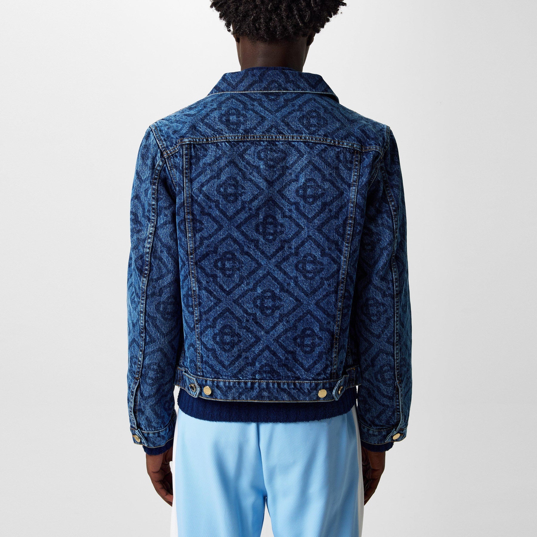 Laser Monogram Denim Jacket