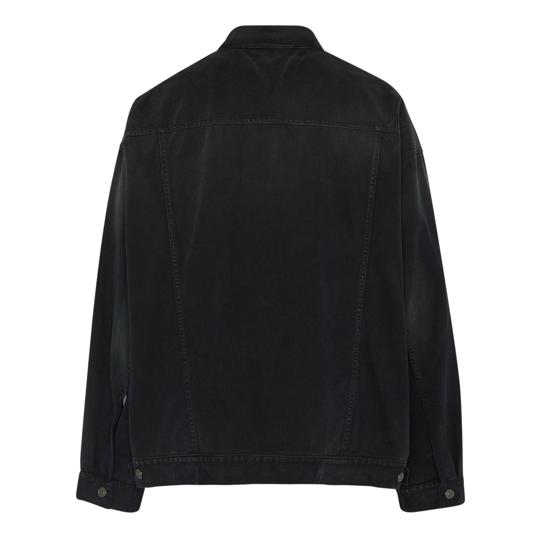 Size Sticker Denim Jacket