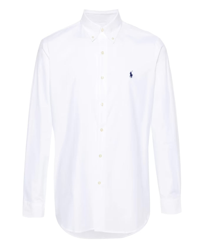 Polo Ralph Lauren Poplin Button-Down Shirt with Elastane