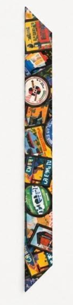 Moynat Paris narrow silk Twilly scarf