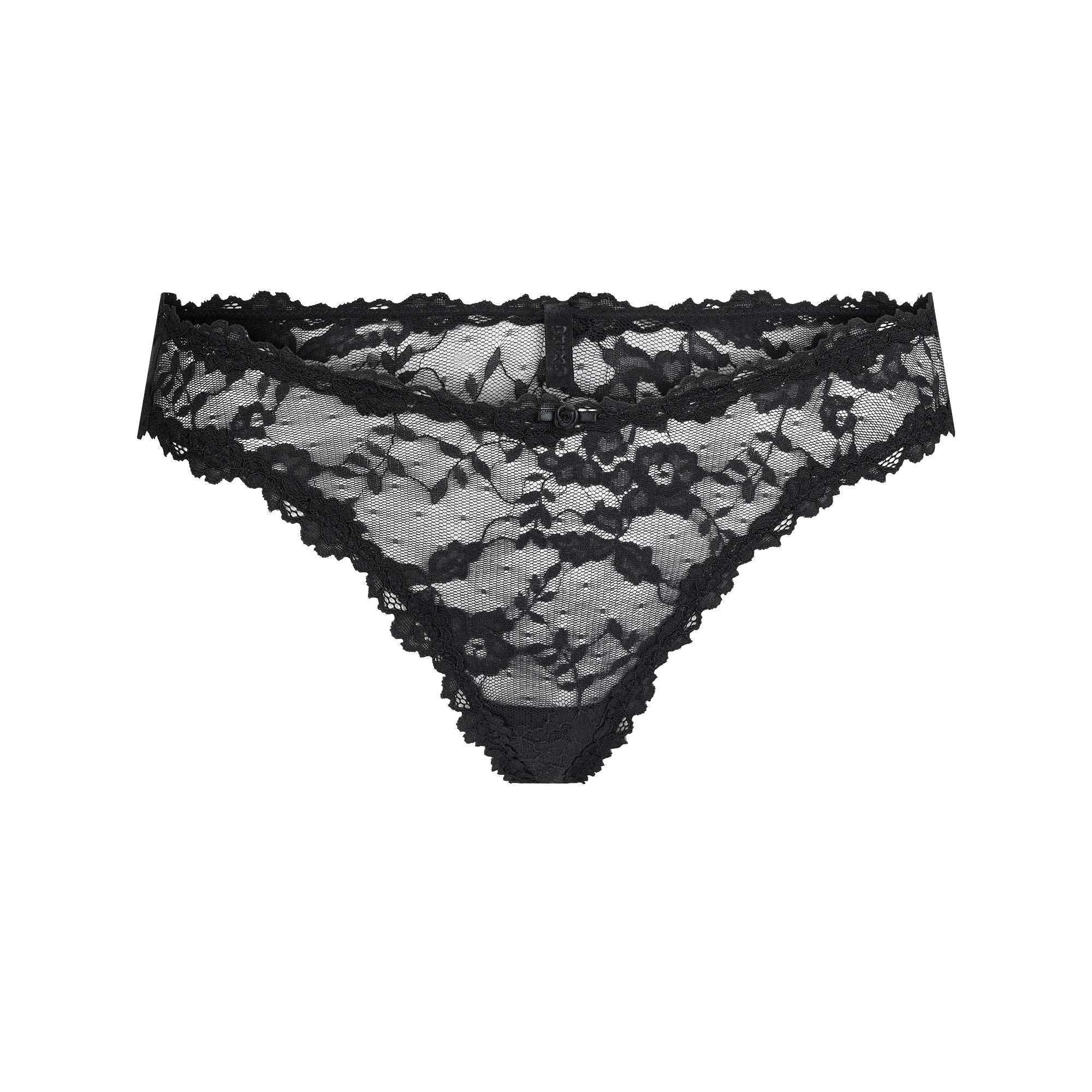 Stretch Lace Dipped Thong