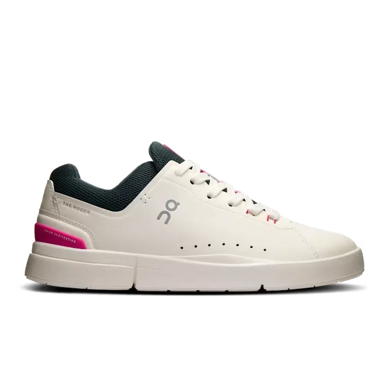 On Running THE ROGER Advantage Ivory | Pink