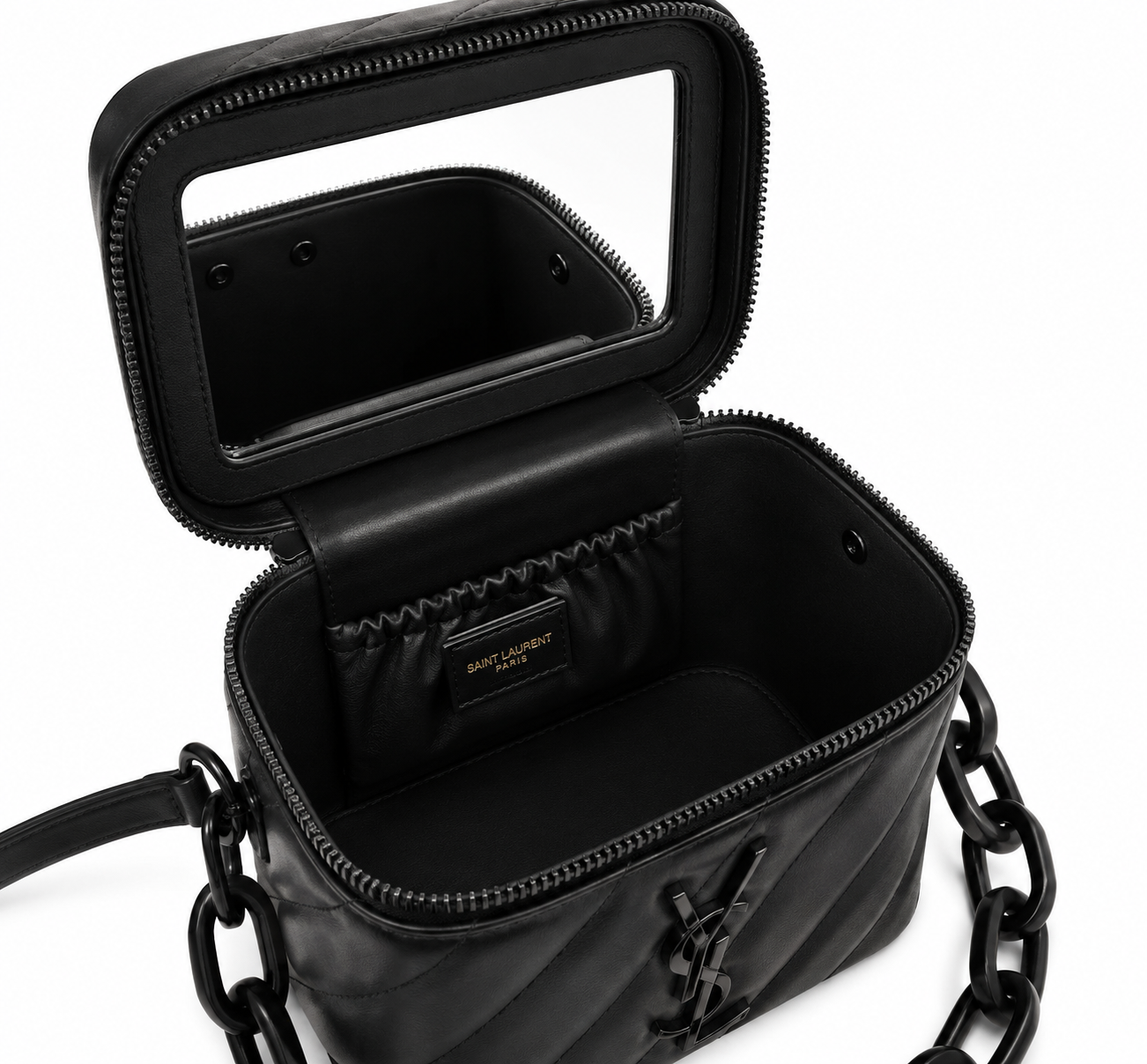 YSL Yves Saint Laurent Beaute Beauty GWP VIP Vanity Case Converted Bag Black