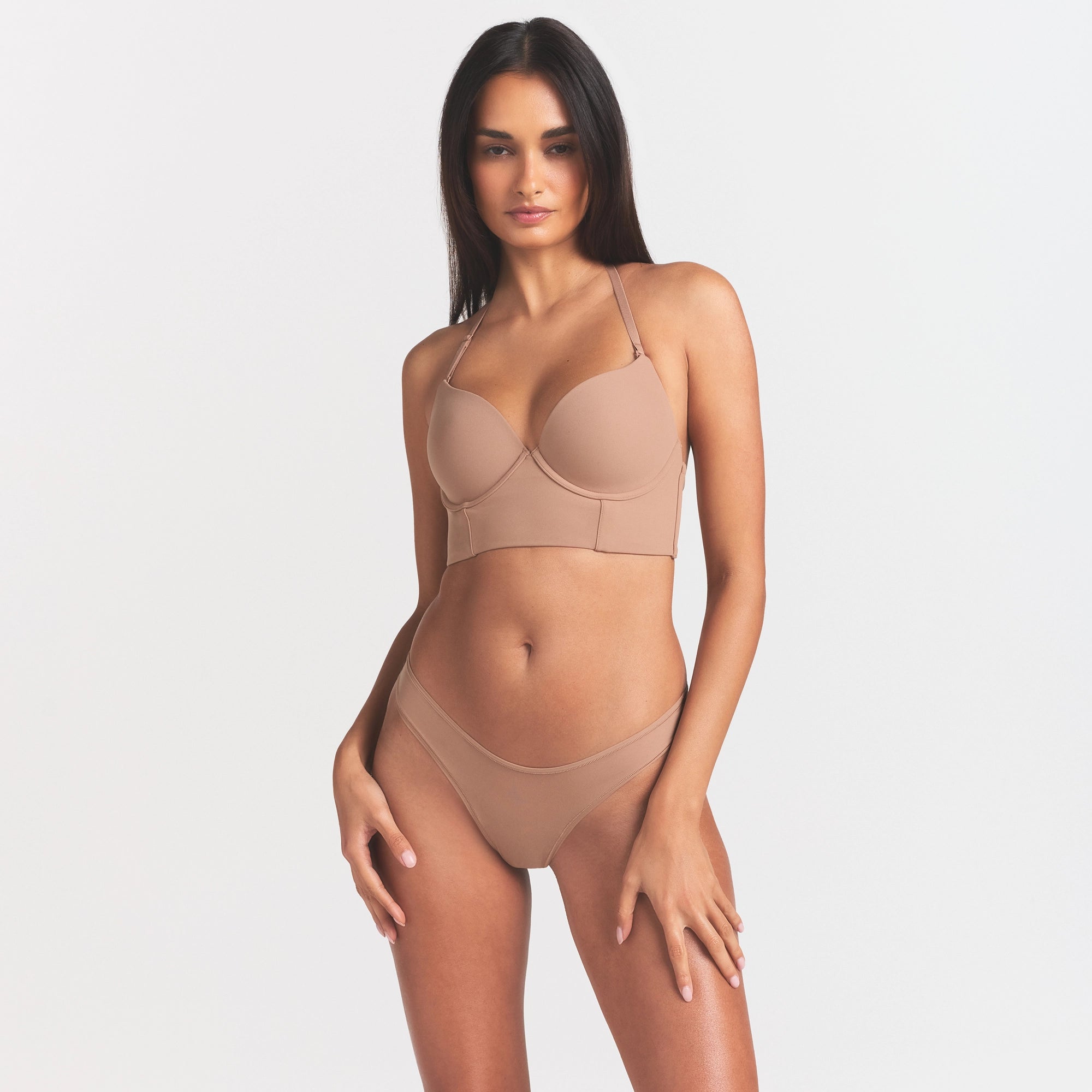 Fits Everybody Low Back Longline Bra