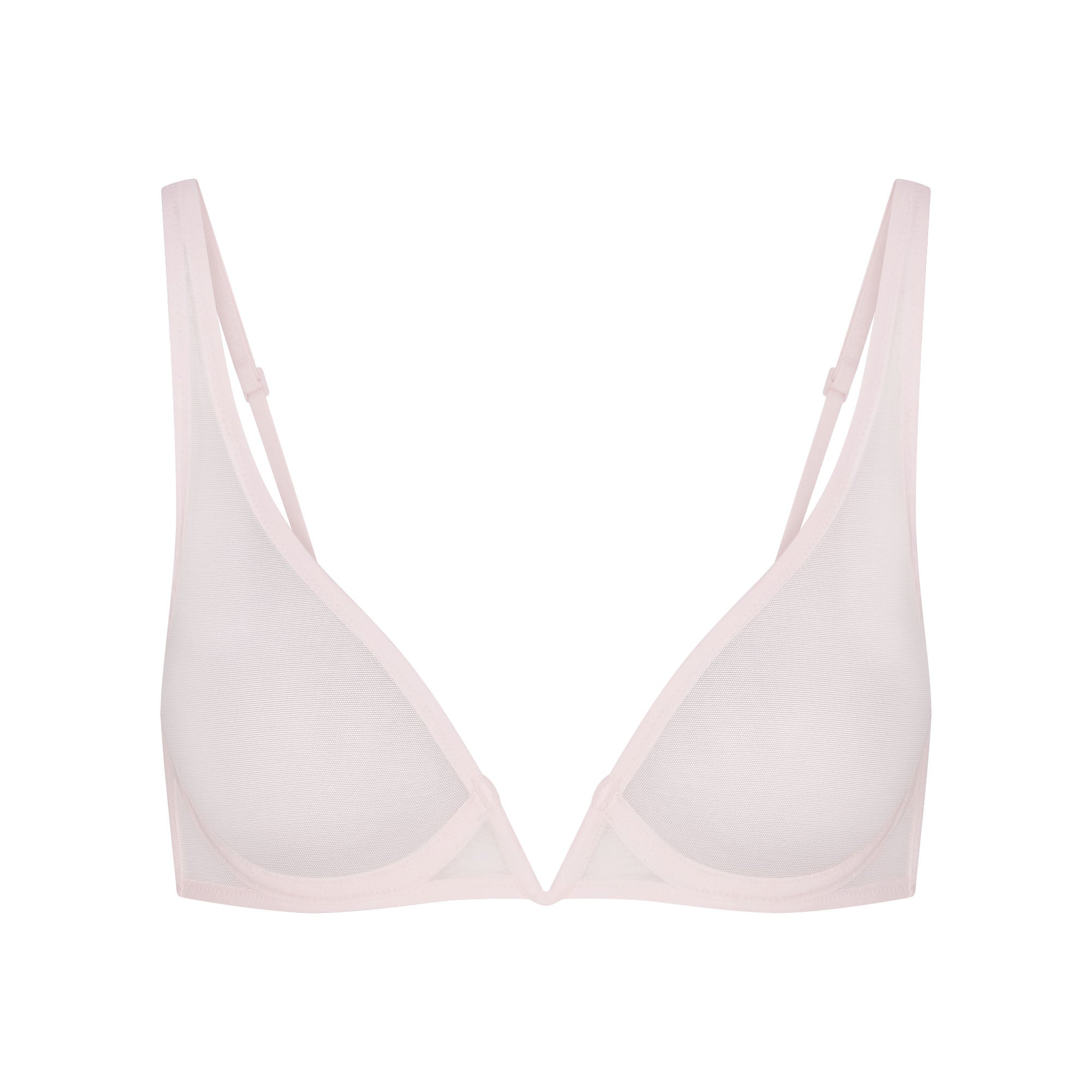Ultra Fine Mesh Deep Plunge Bra