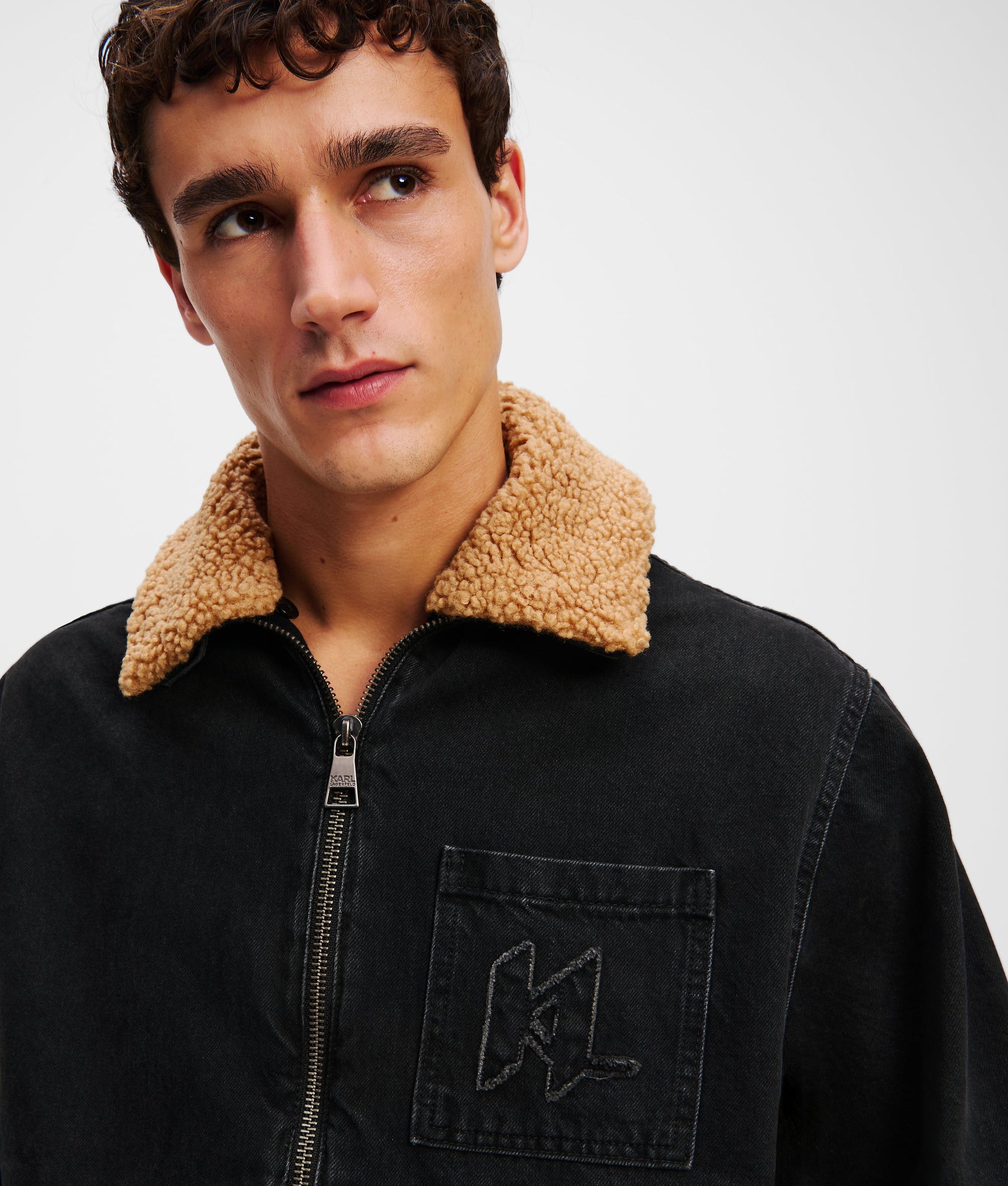 MONOGRAM DENIM JACKET