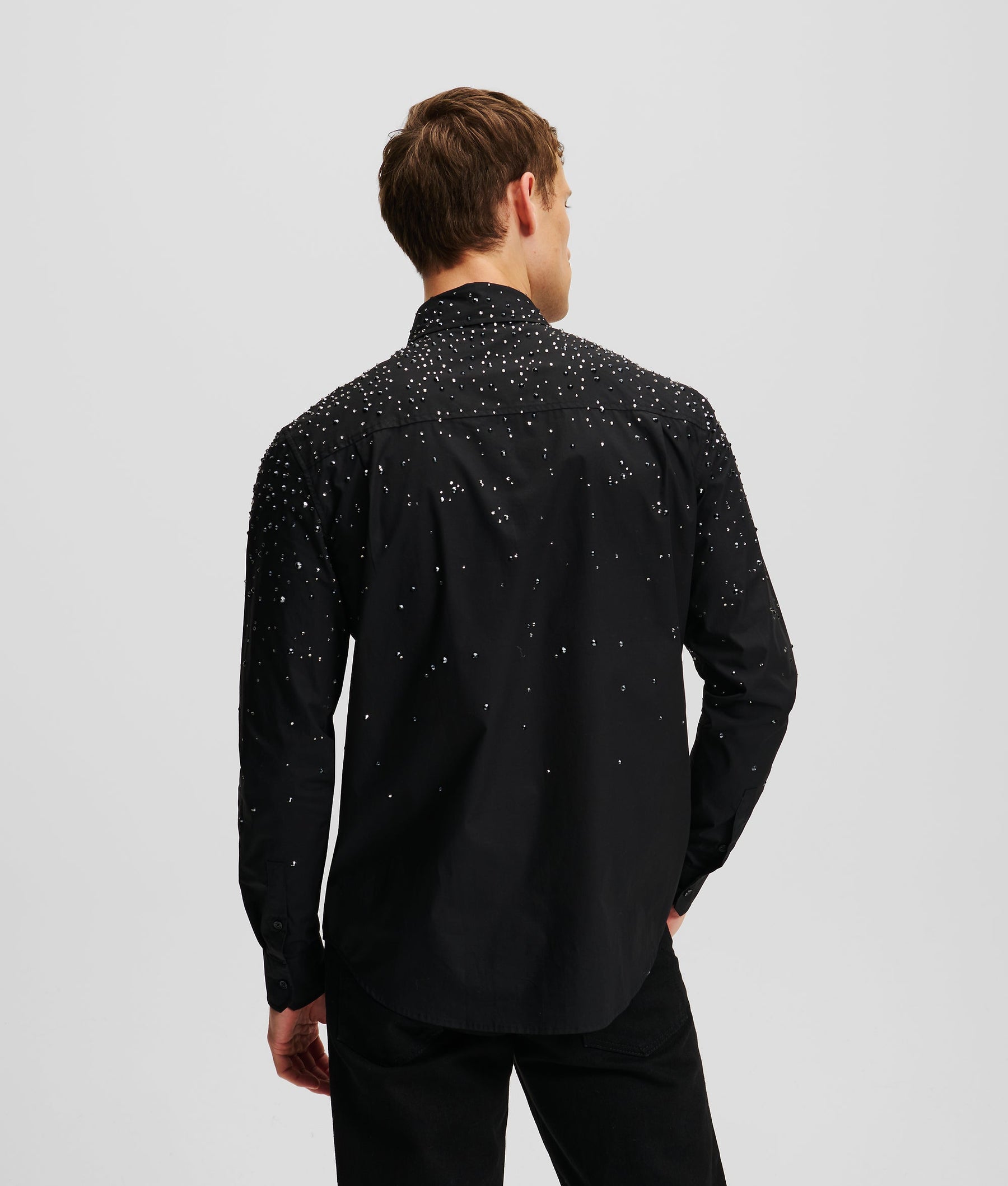 RHINESTONE DEGRADÉ SHIRT