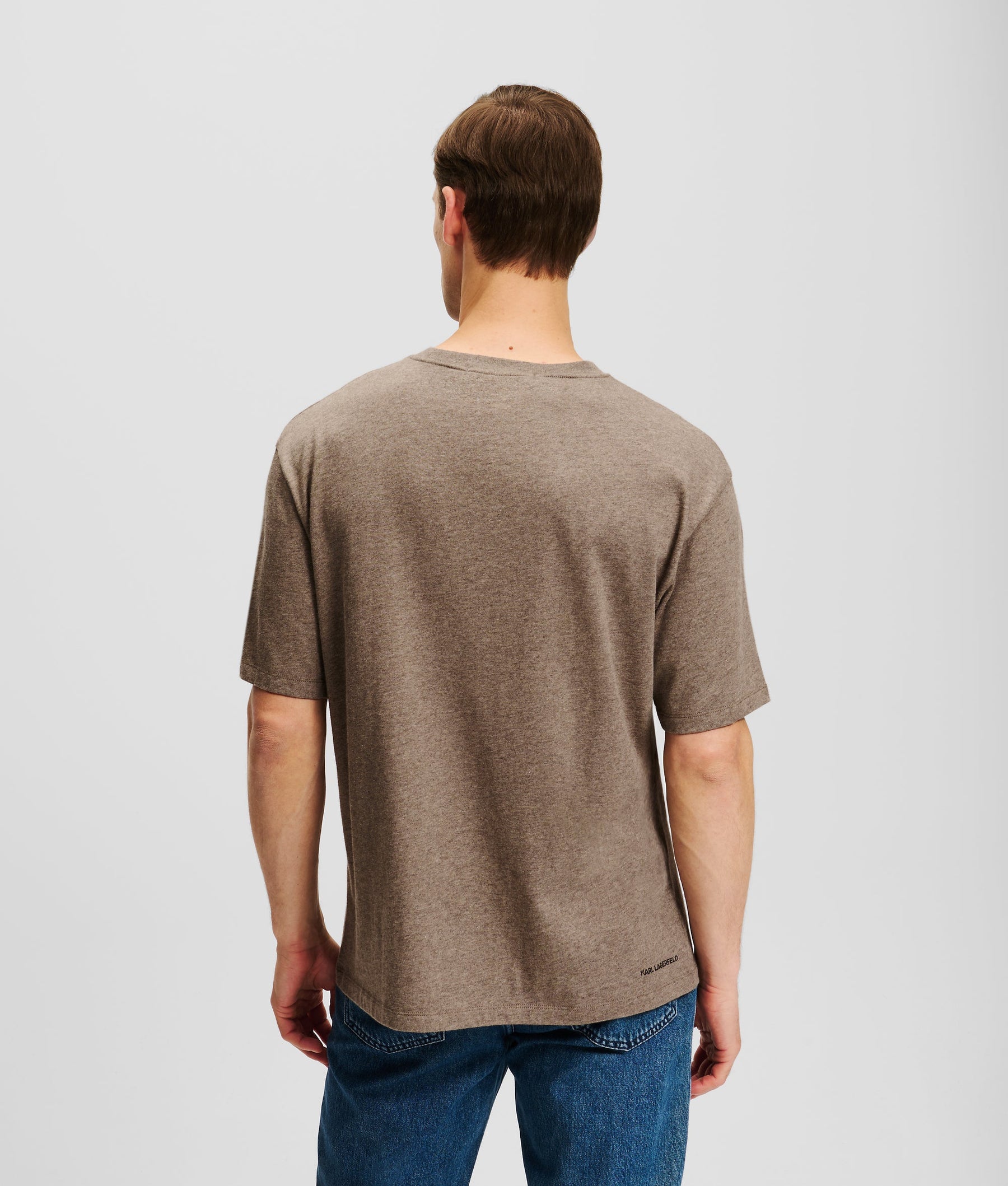 MONOGRAM WOOL-BLEND T-SHIRT