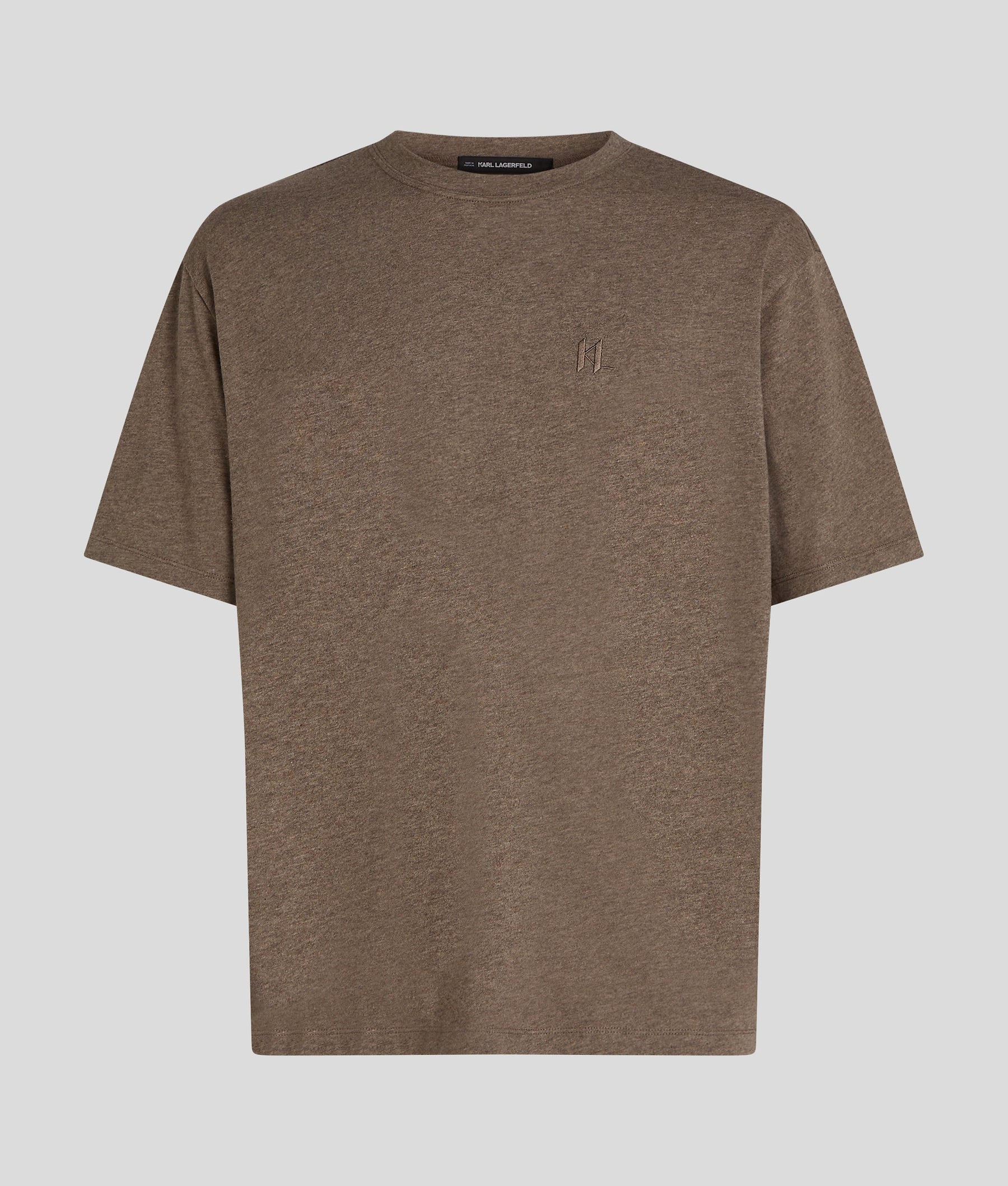 MONOGRAM WOOL-BLEND T-SHIRT