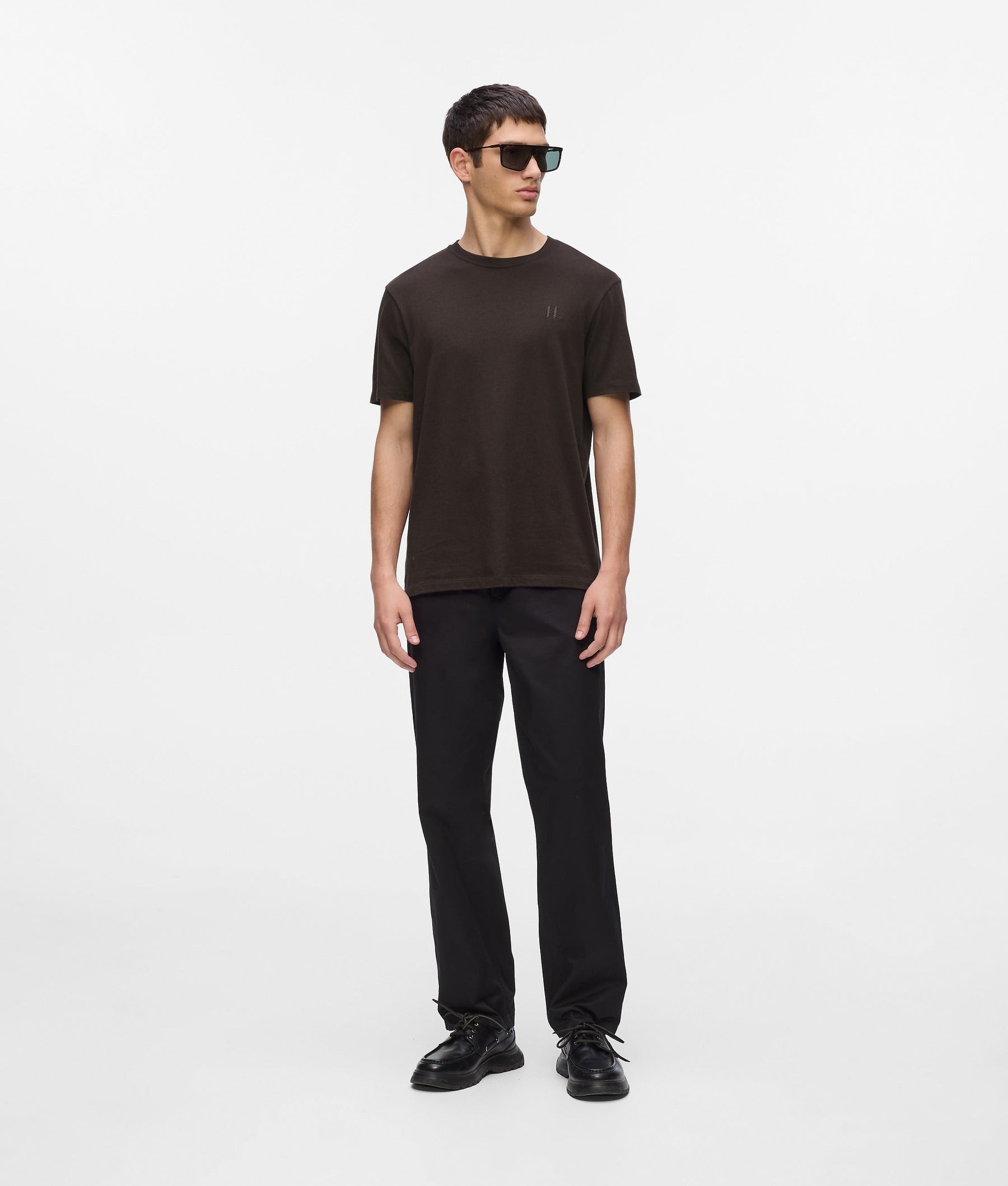 MONOGRAM WOOL-BLEND T-SHIRT