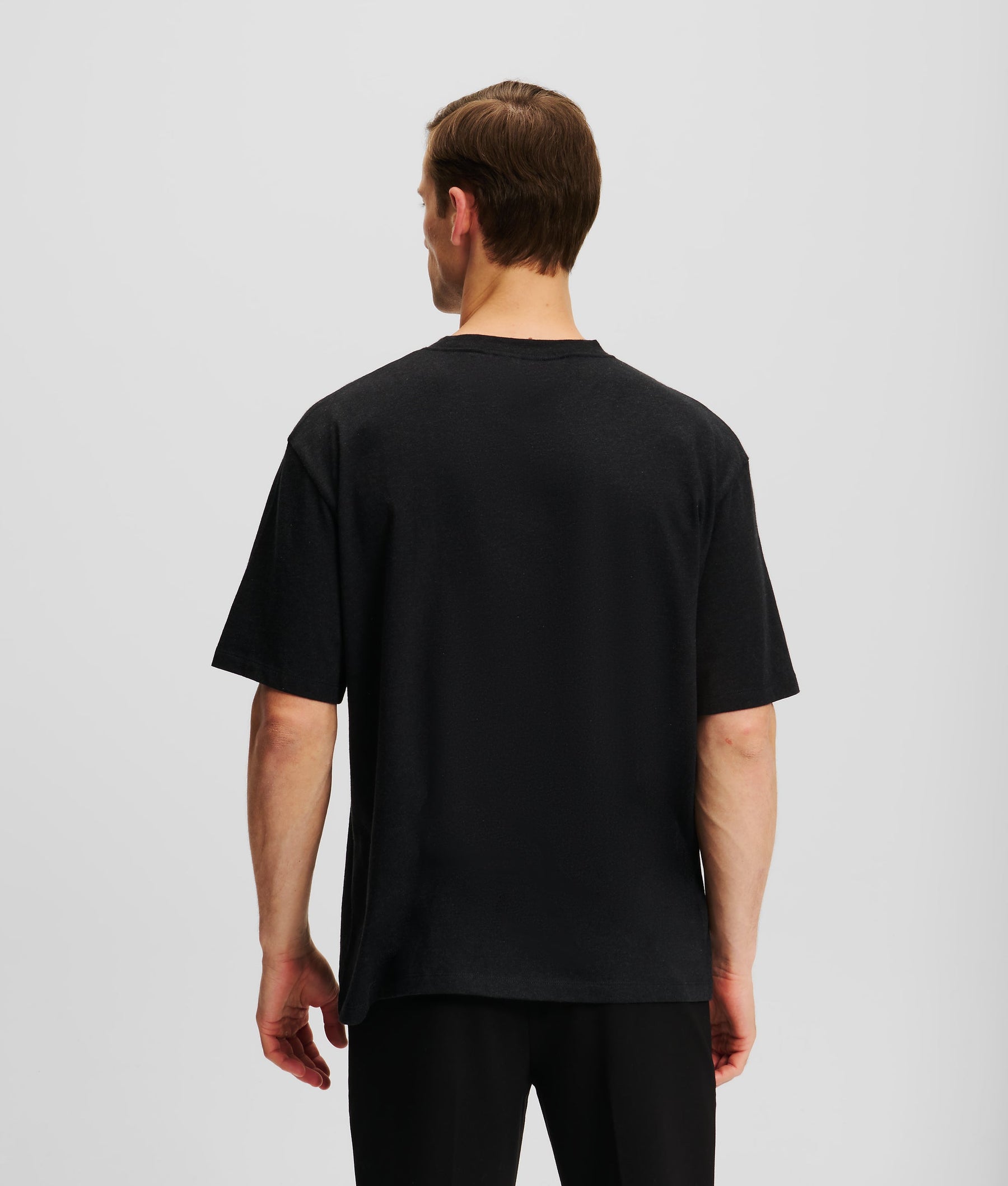 MONOGRAM WOOL-BLEND T-SHIRT