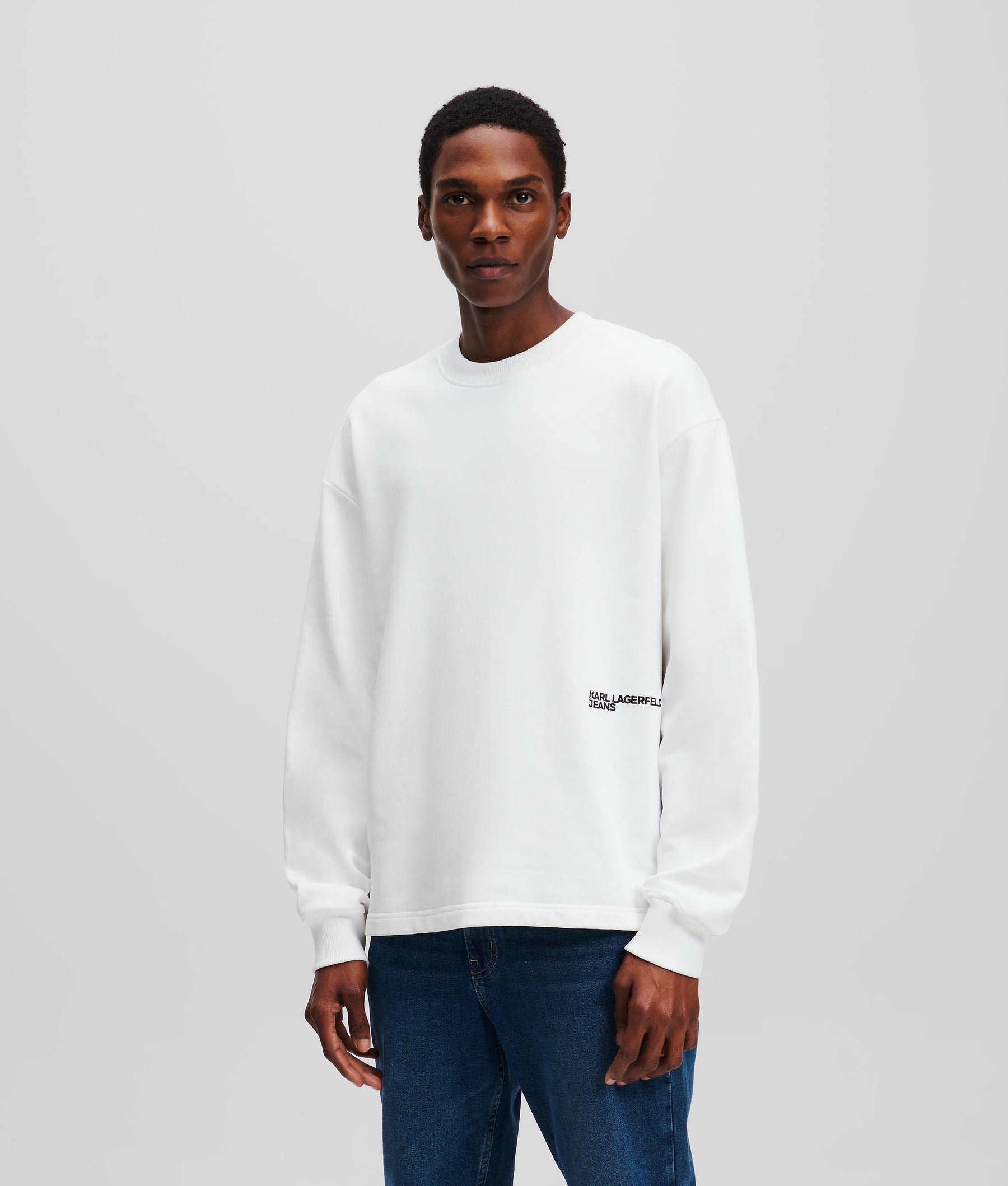 KARL PRINT GRAPHIC SWEATSHIRT
