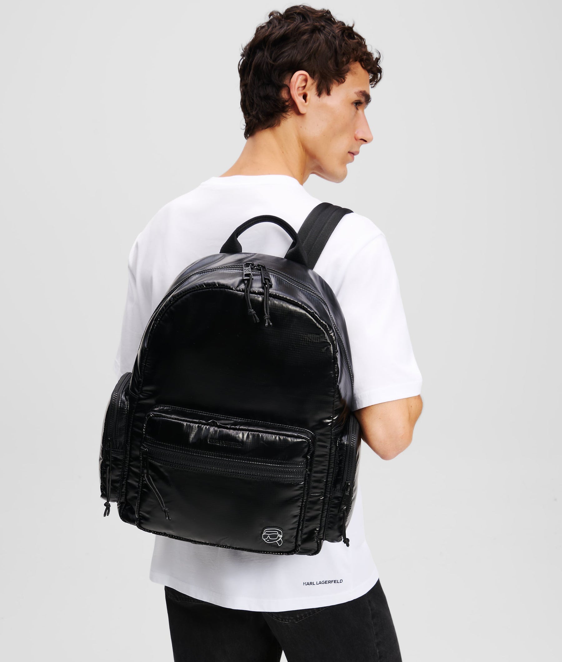 IKON PUFFY NYLON BACKPACK