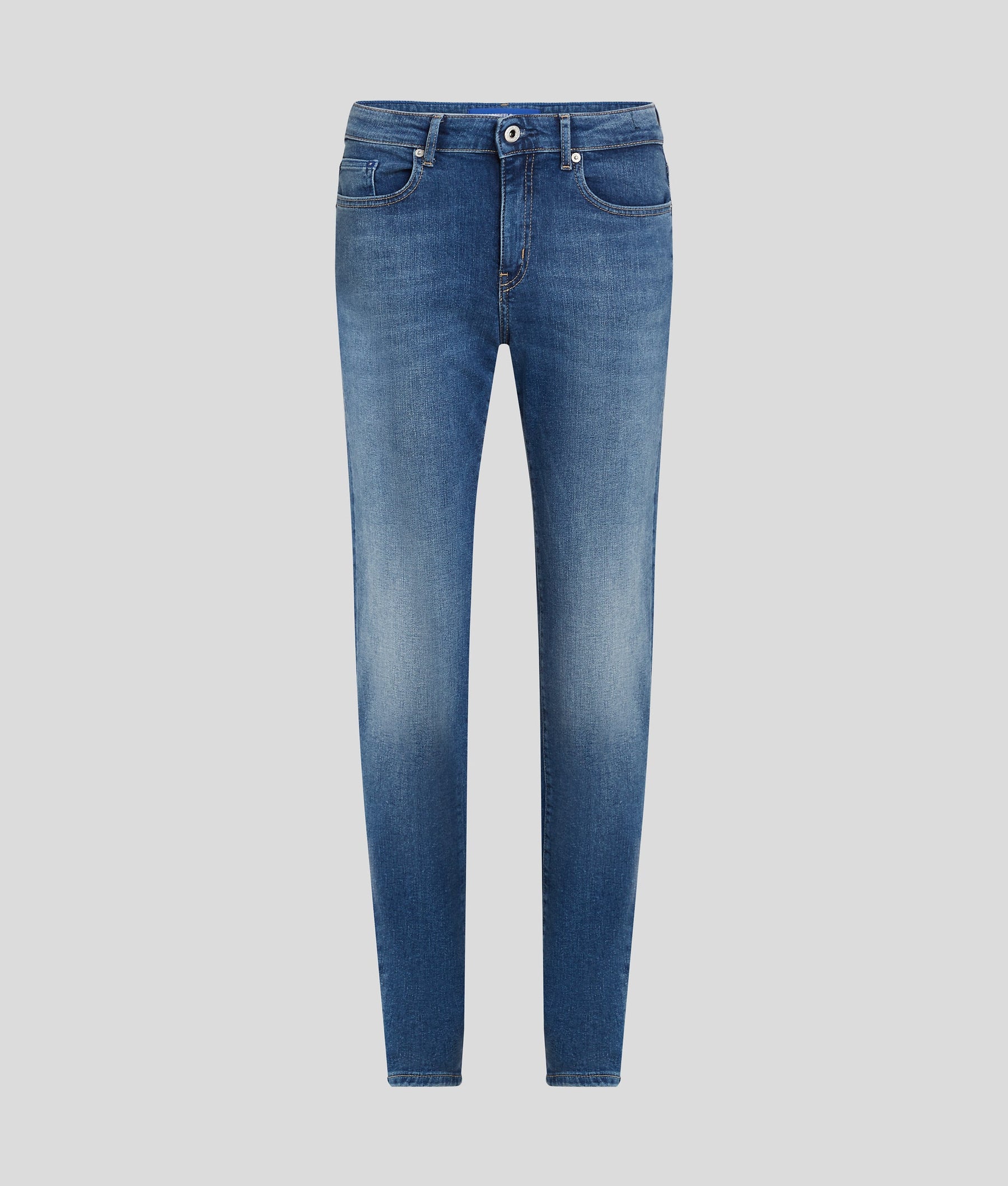 MID-RISE SLIM JEANS