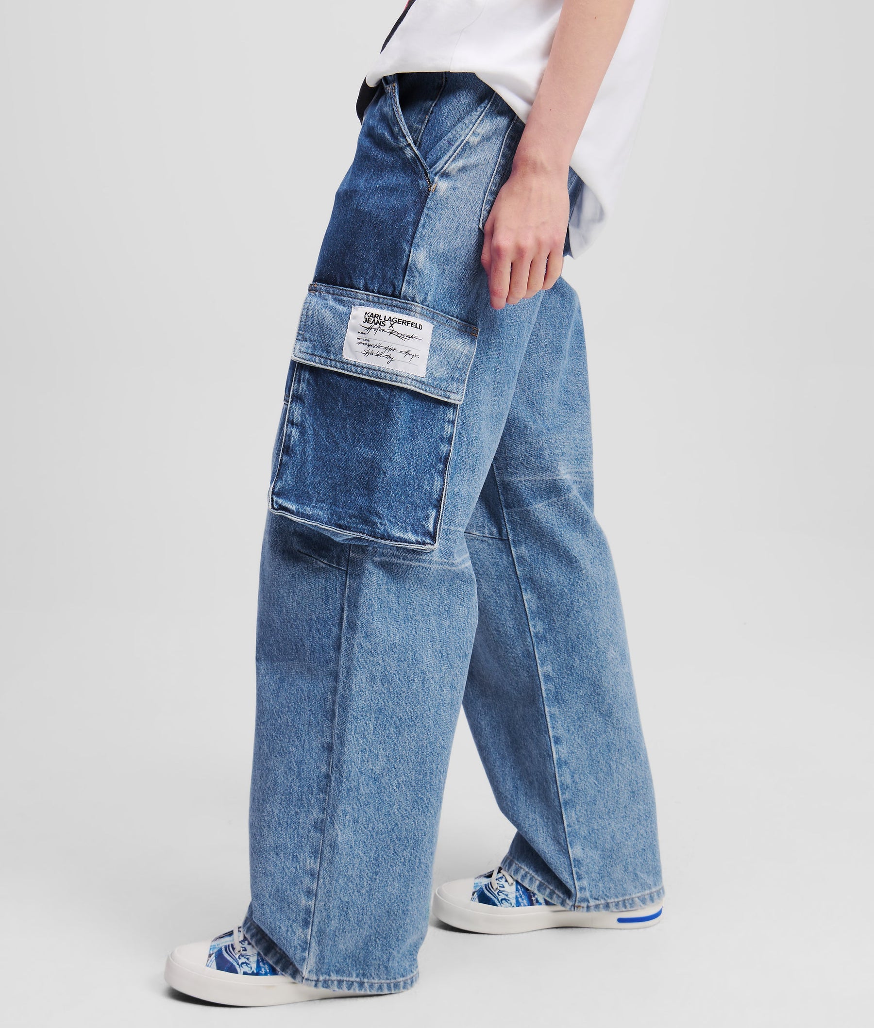 KLJ X ATELIER RESERVÉ BAGGY DENIM TROUSERS