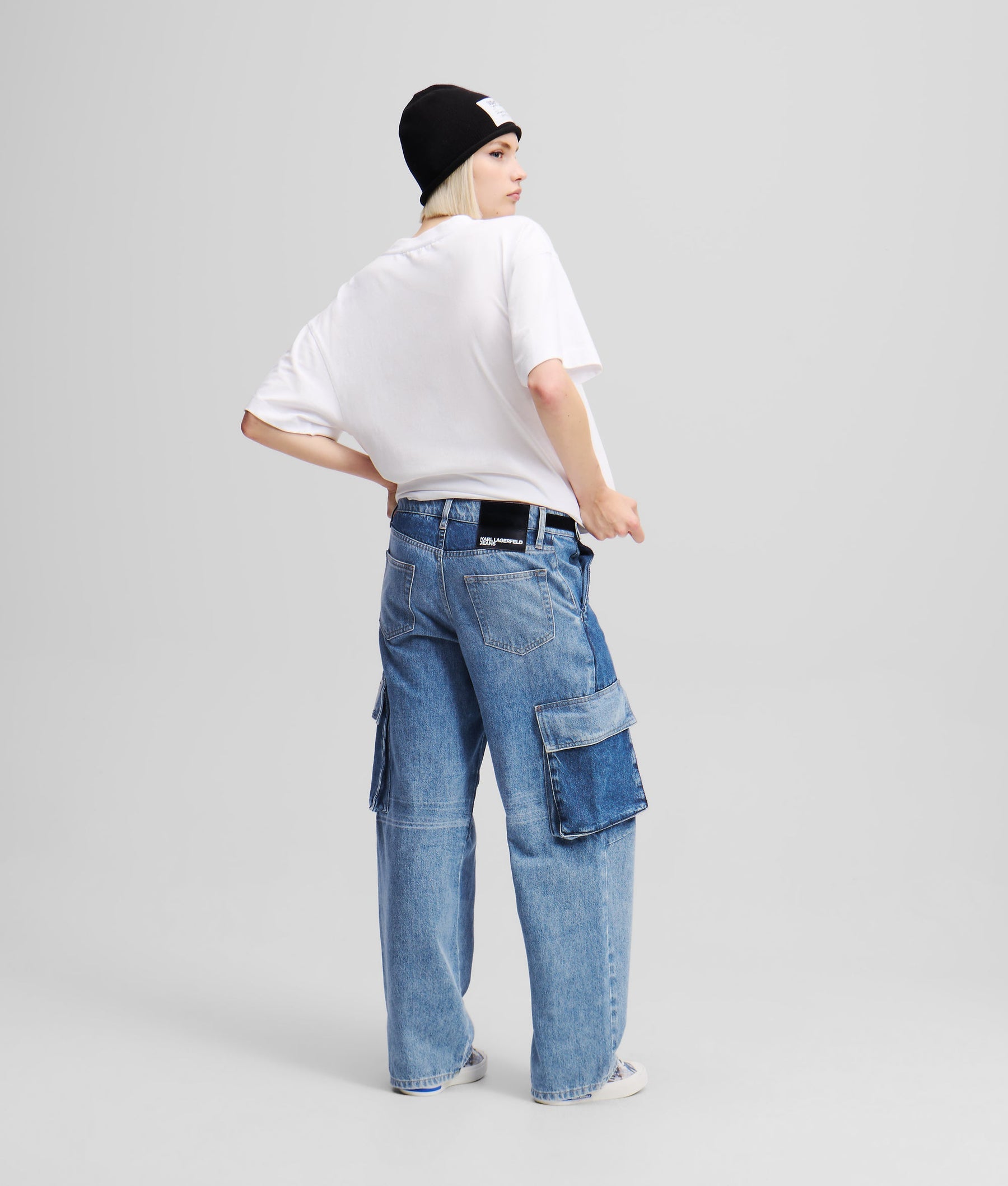 KLJ X ATELIER RESERVÉ BAGGY DENIM TROUSERS