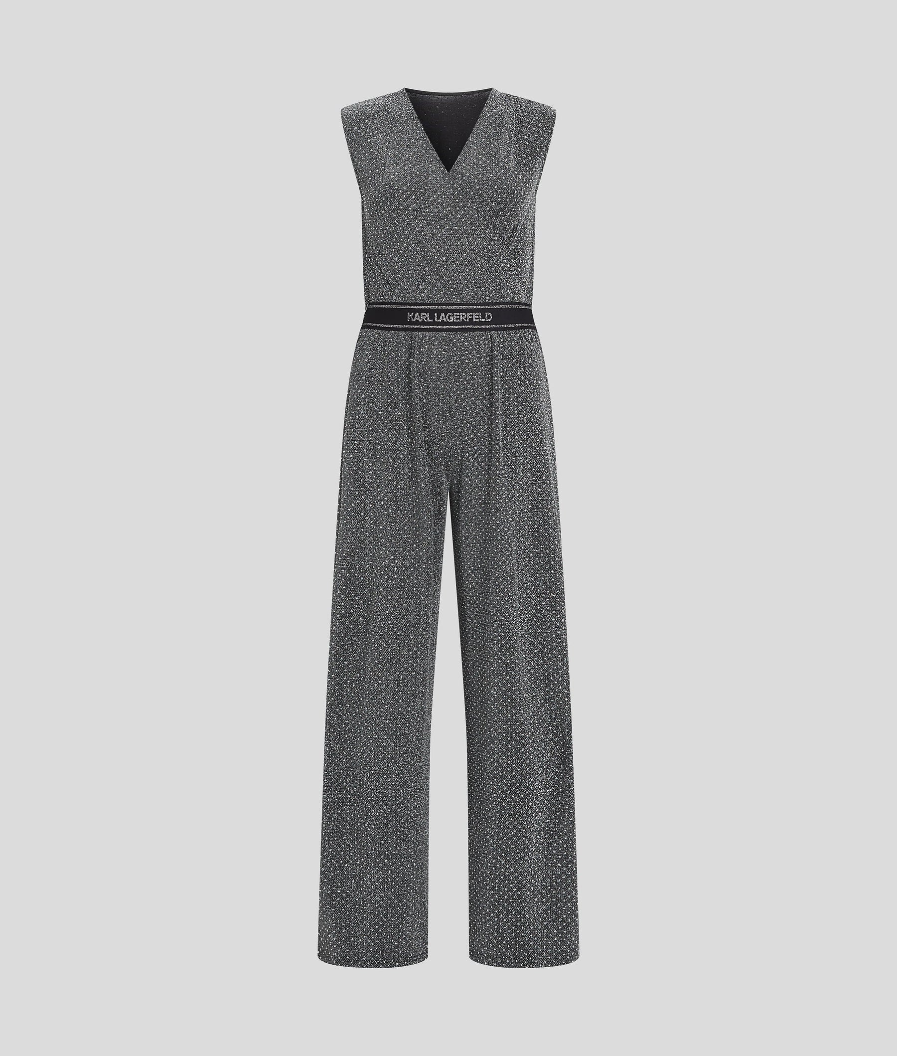 JERSEY RHINESTONE JUMPSUIT