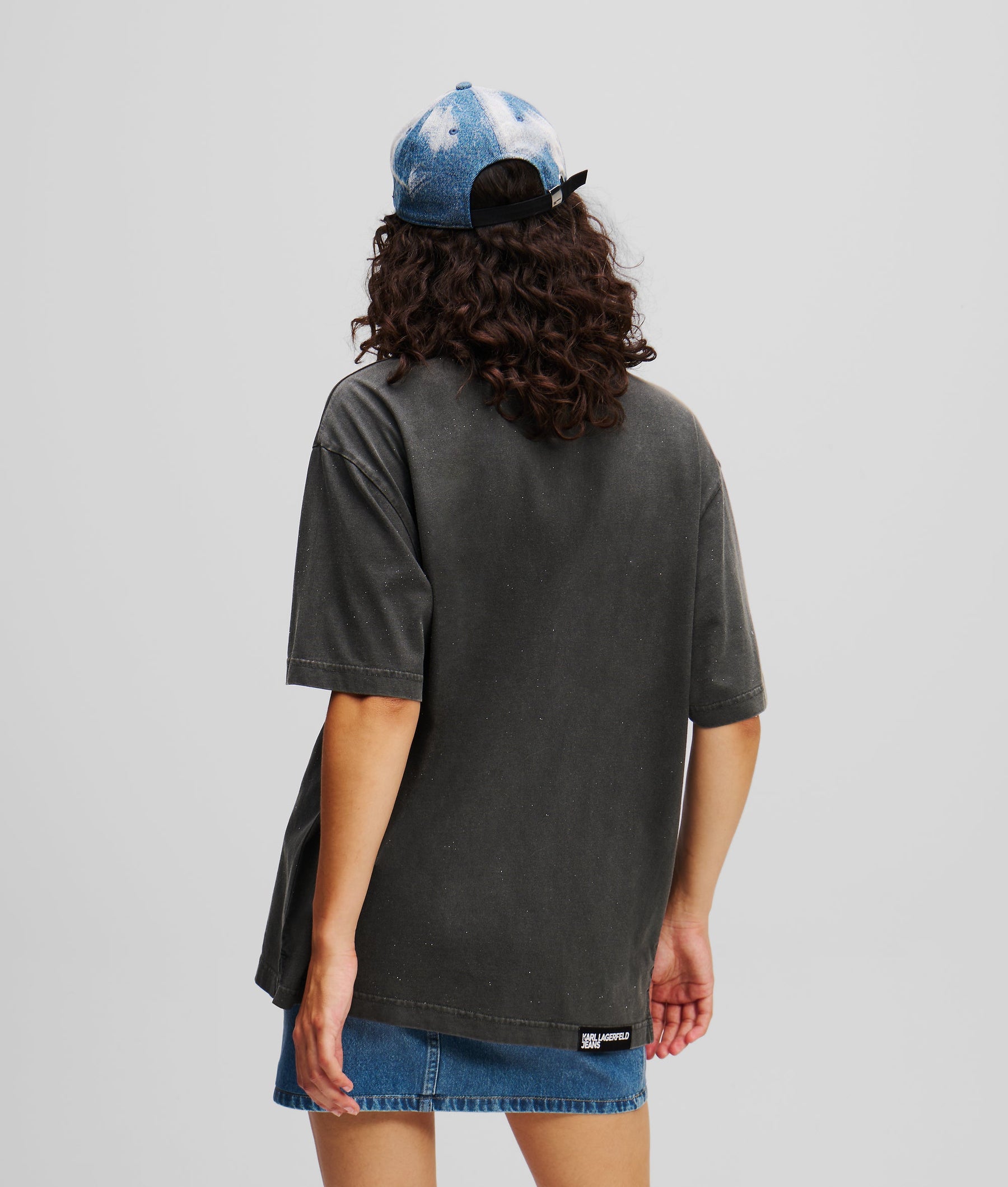 GLITTER LOGO T-SHIRT