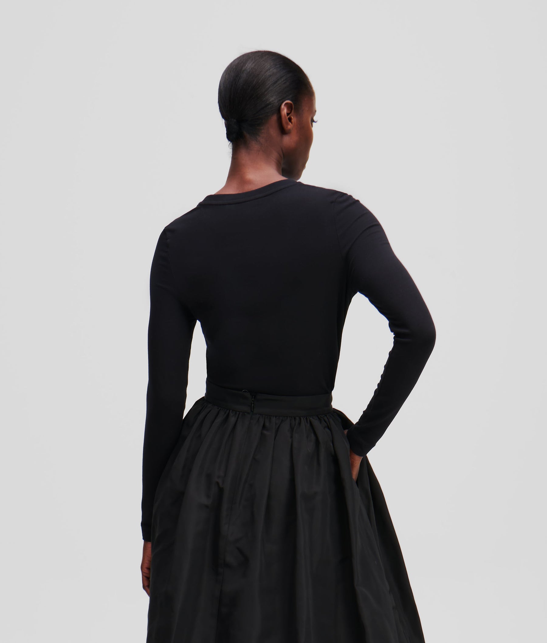 MODAL LONG-SLEEVED TOP