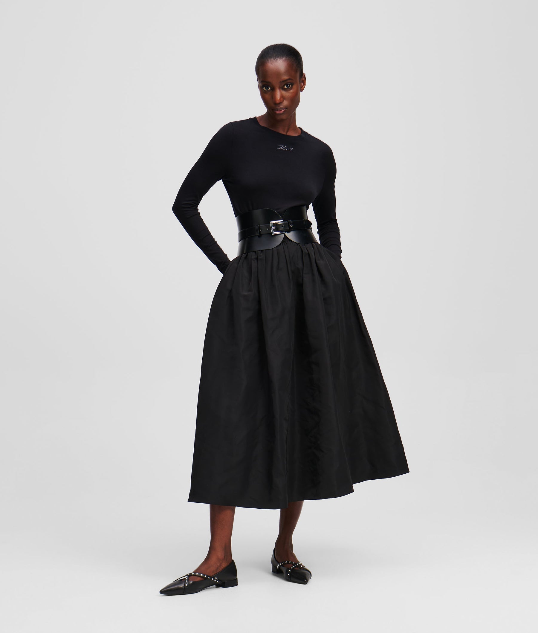 MODAL LONG-SLEEVED TOP