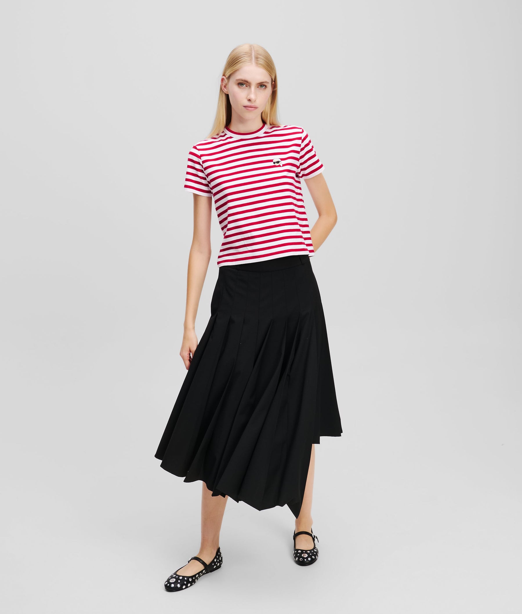 IKON STRIPE BOXY T-SHIRT