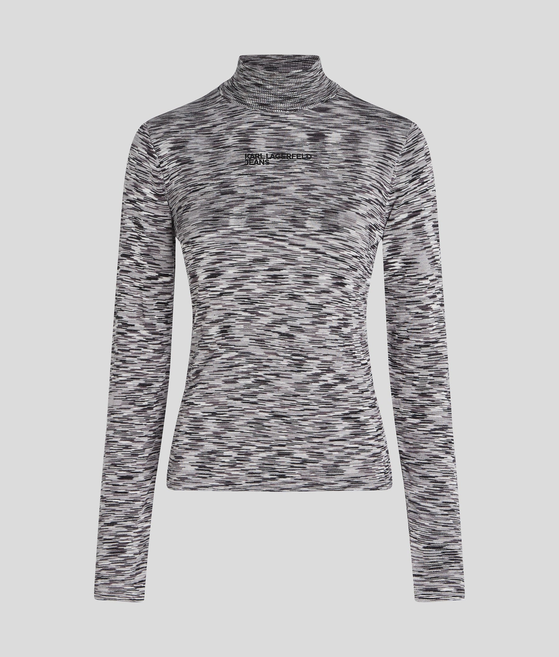 MOCK-NECK JUMPER