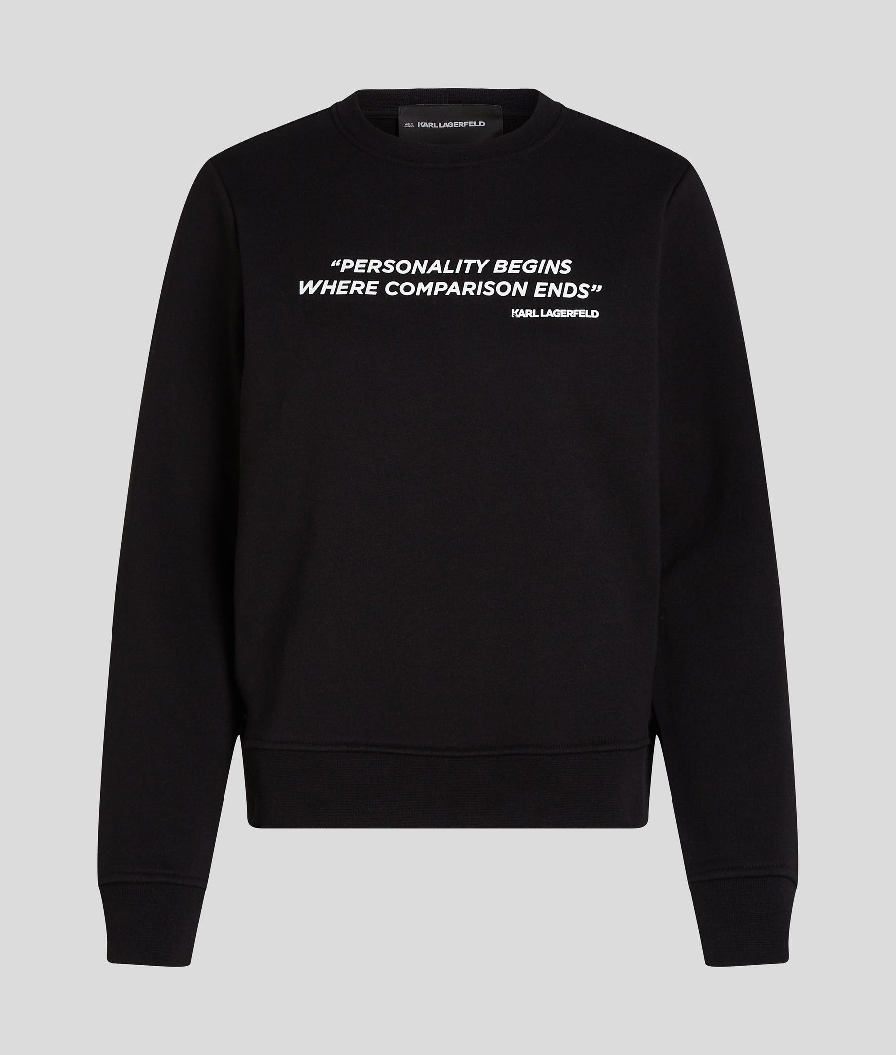 KARL QUOTE JUMPER